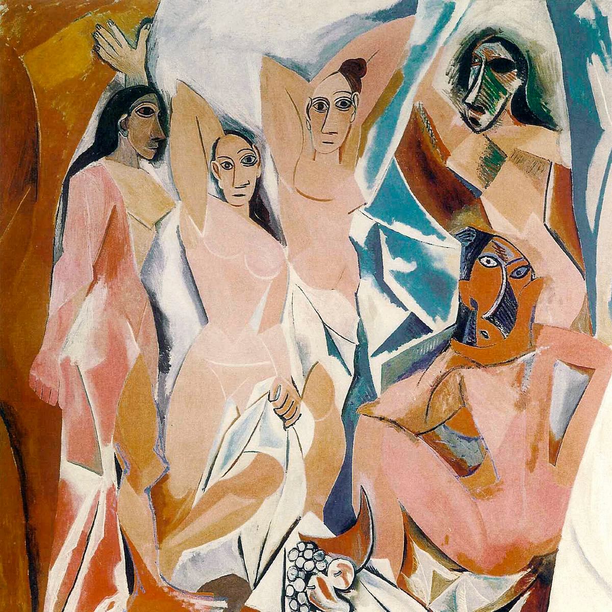 Pablo Picasso's The Harem painting