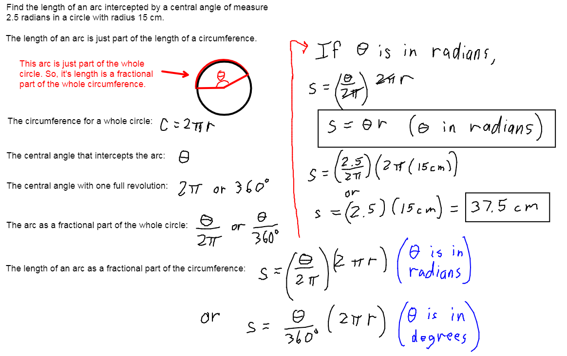 Math U Get - Here is a problem finding arc length with a... | Facebook