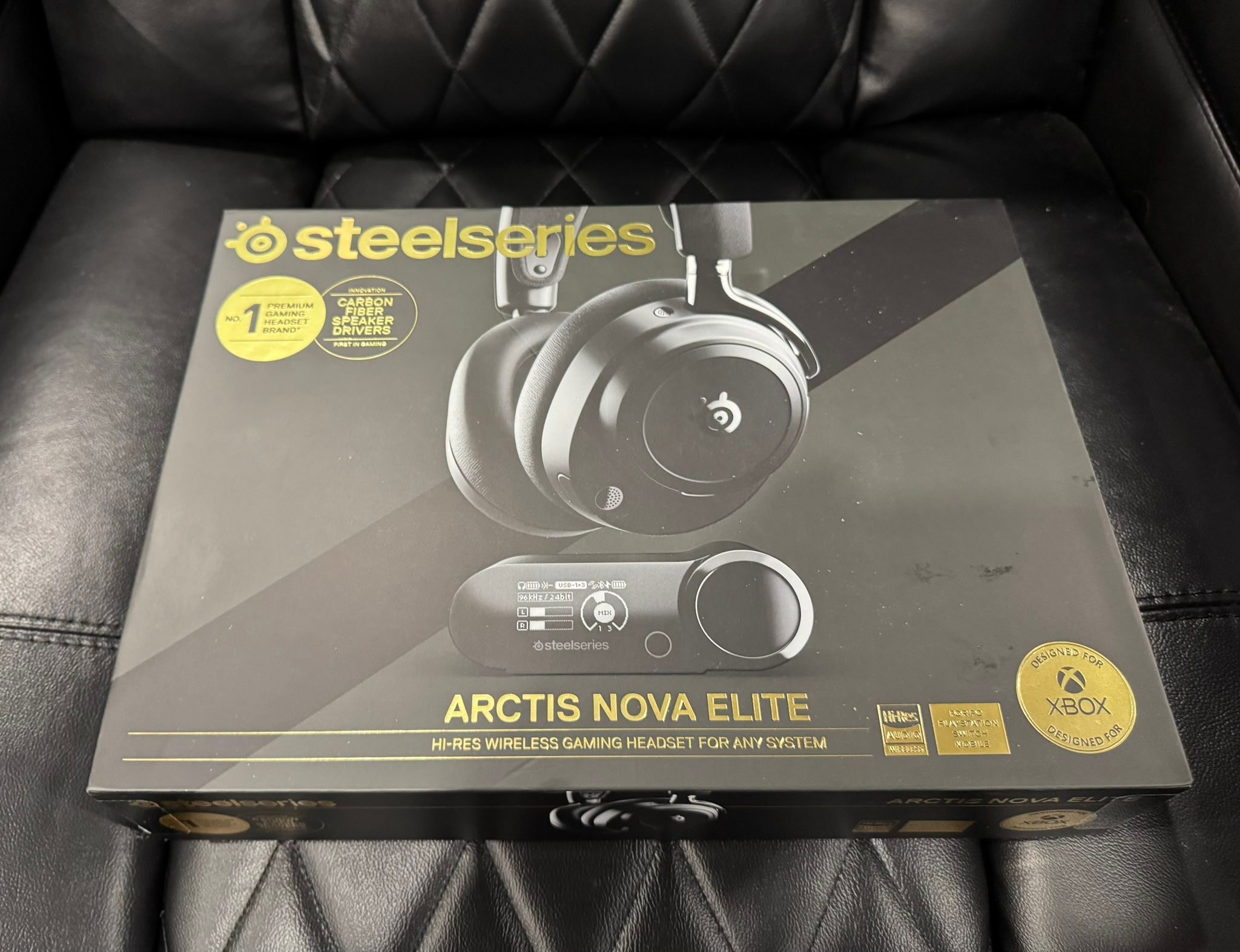 steelseries first edition card Arctis Nova Elite and more Nova Elite = WOW :