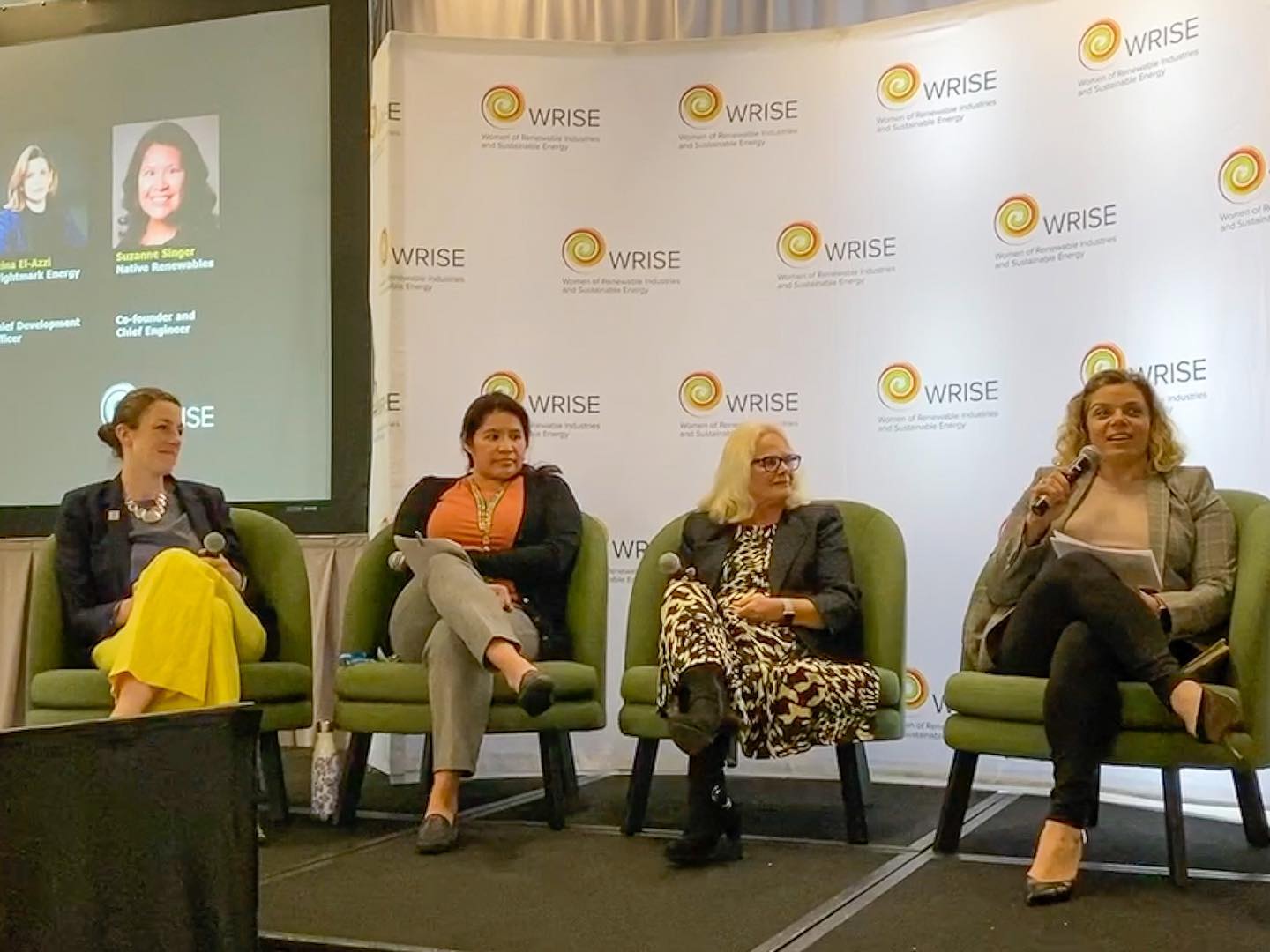 BRIGHTMARK - Our own Zeina El-Azzi speaking at @wrisenergy... | Facebook