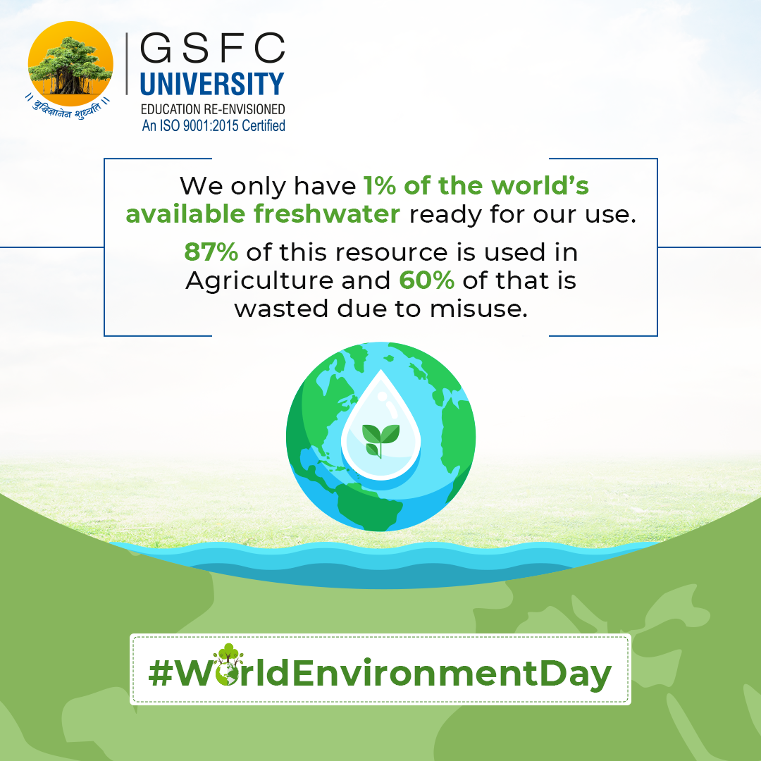 GSFC University - World Environment Day is celebrated to...