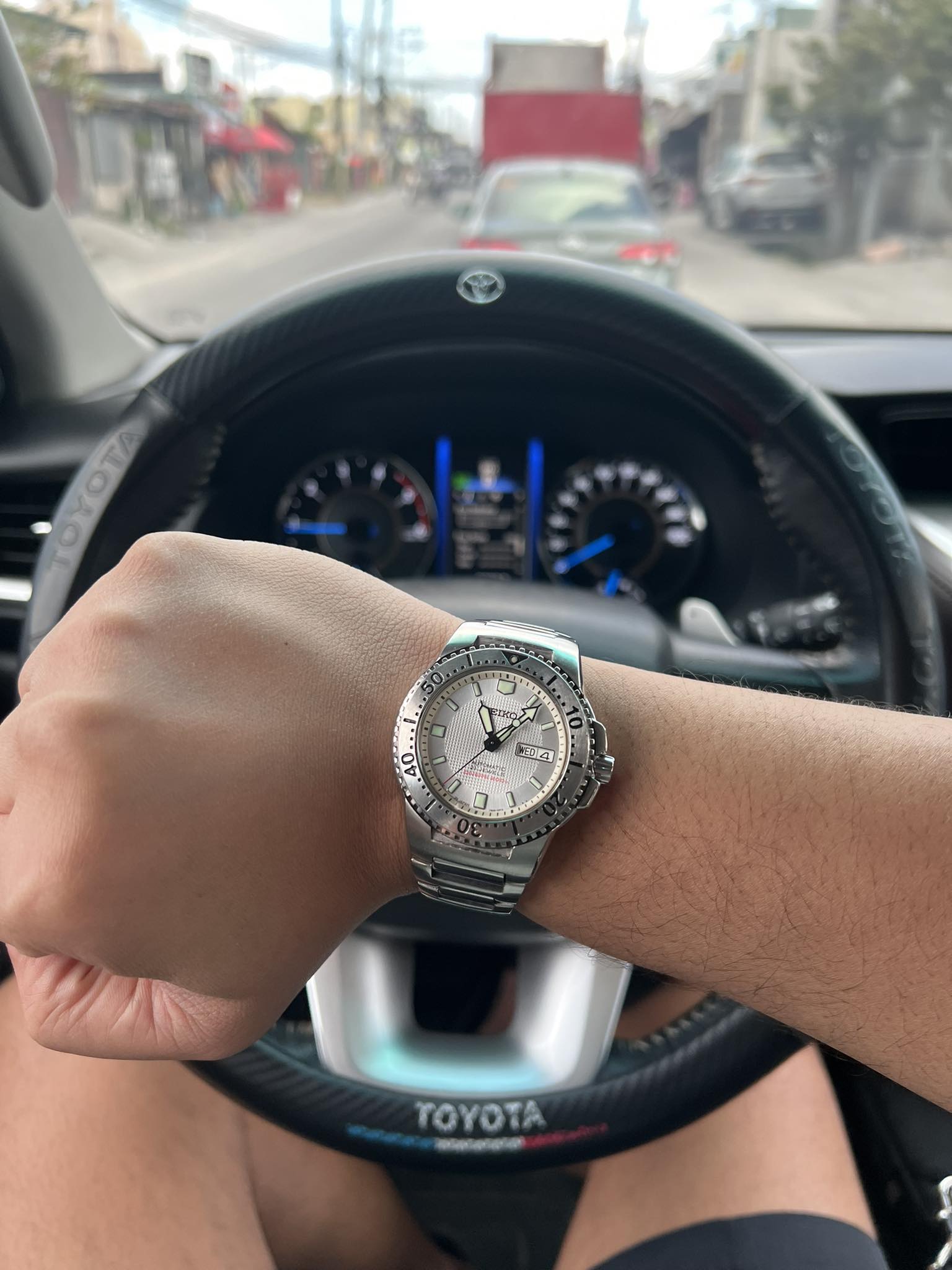 Seiko White Knight diver
