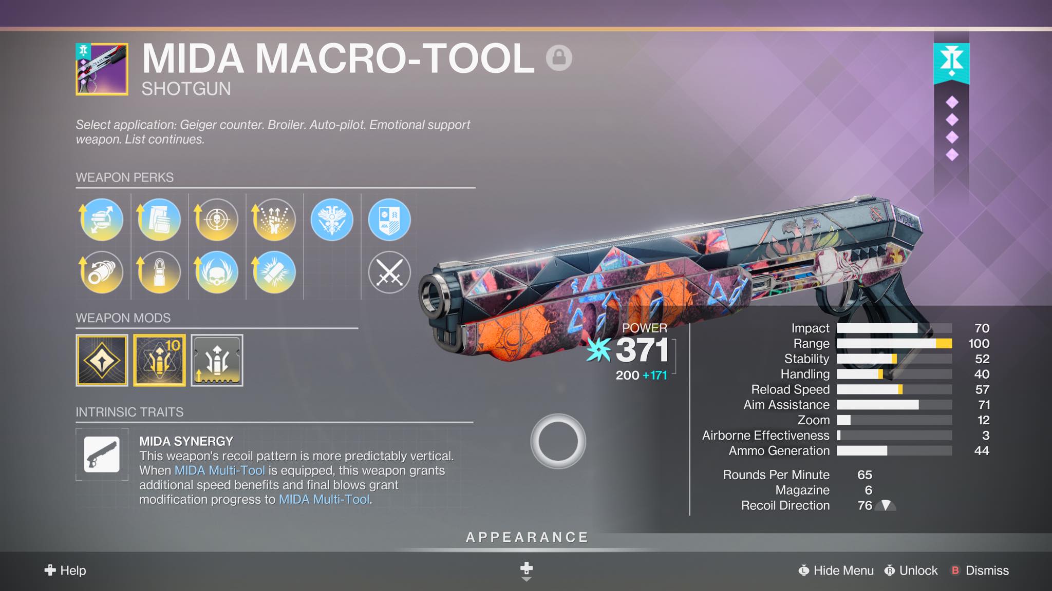 A shotgun that identifies as a sniper 😅 obtained from the competitive ...