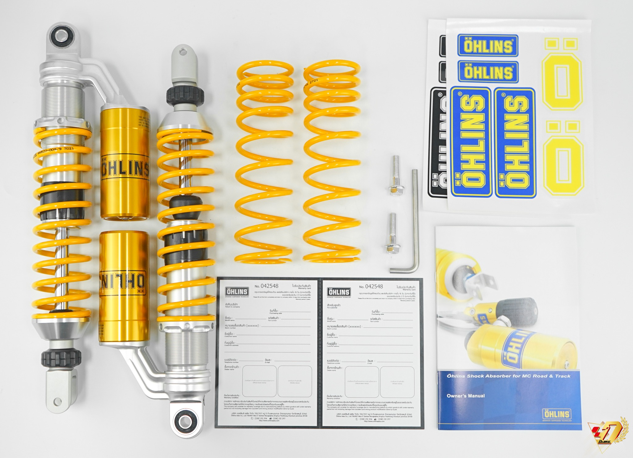 🏳️‍🌈🇸🇪🇹🇭 โช๊คหลัง #Ohlins #HO112... - Ohlins Thailand ตัวแทนจำหน่าย ...