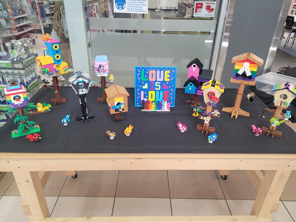 Our Pride birdhouse... - MILUG - Mid Island LEGO Users Group | Facebook