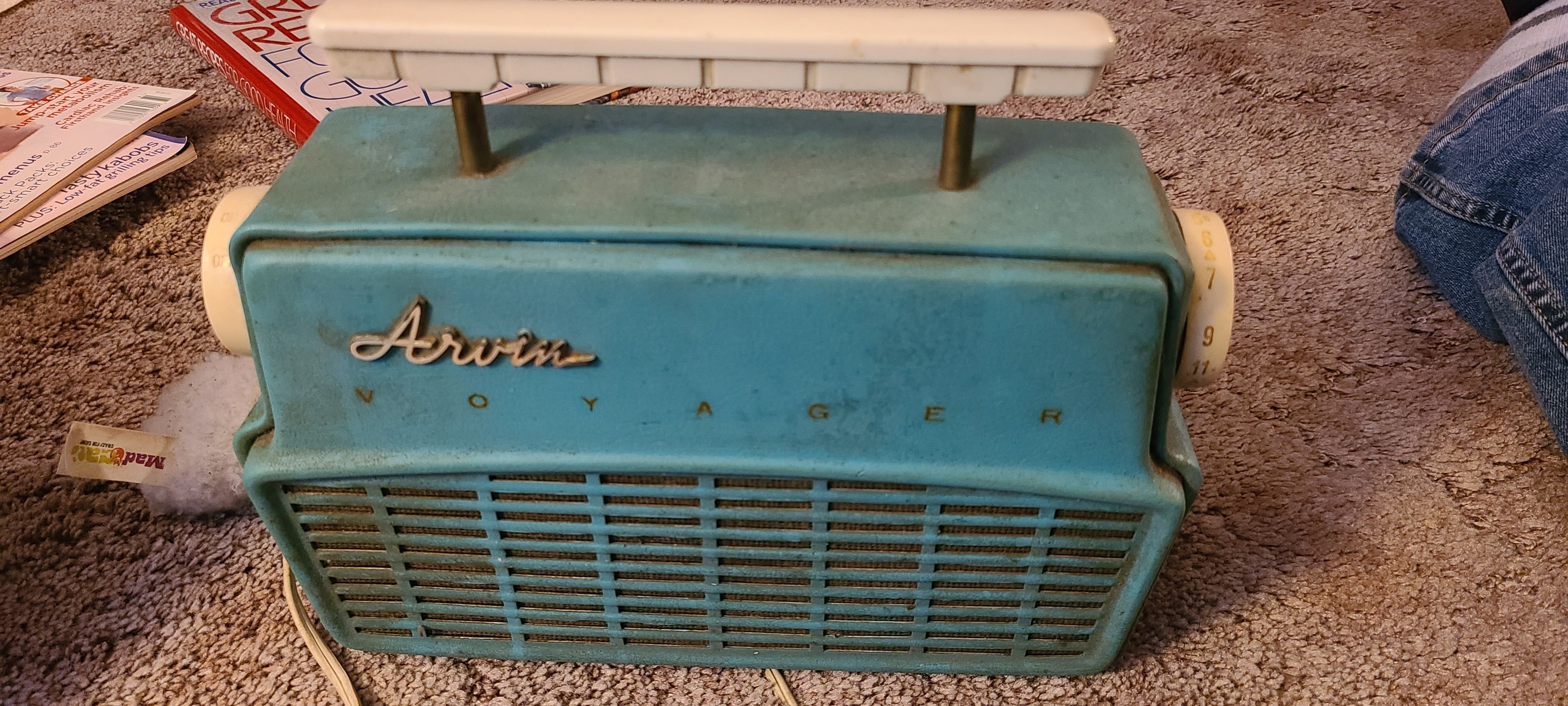 Vintage Hopalong Cassidy Radio Made by Arvin in 1950