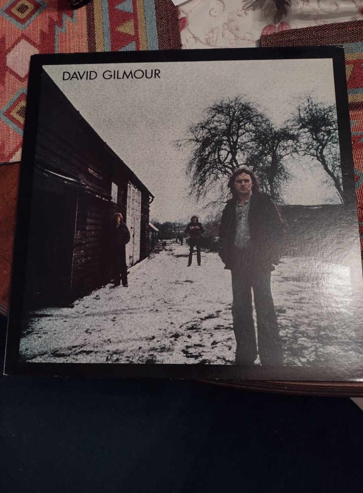 David Gilmour's 1978 solo album on vinyl