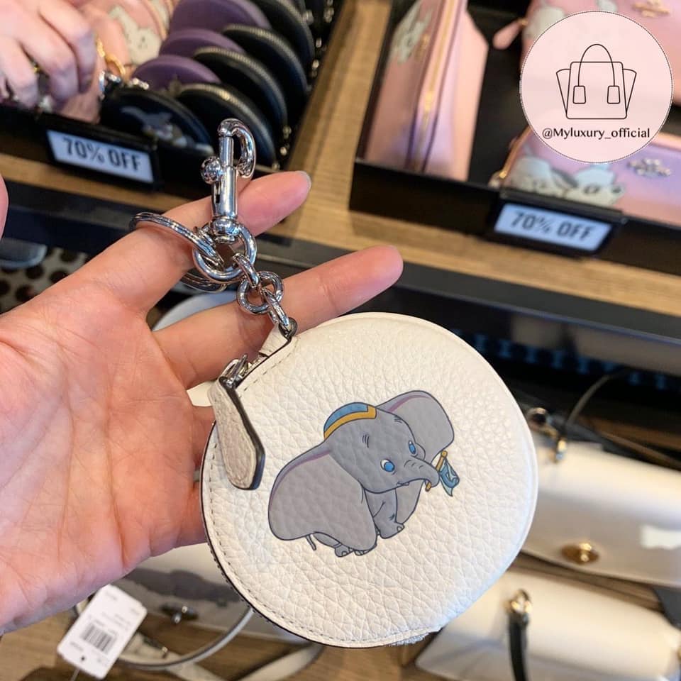🙈超可爱的Coach x Disney Dumbo coin purse charm collection 终于来