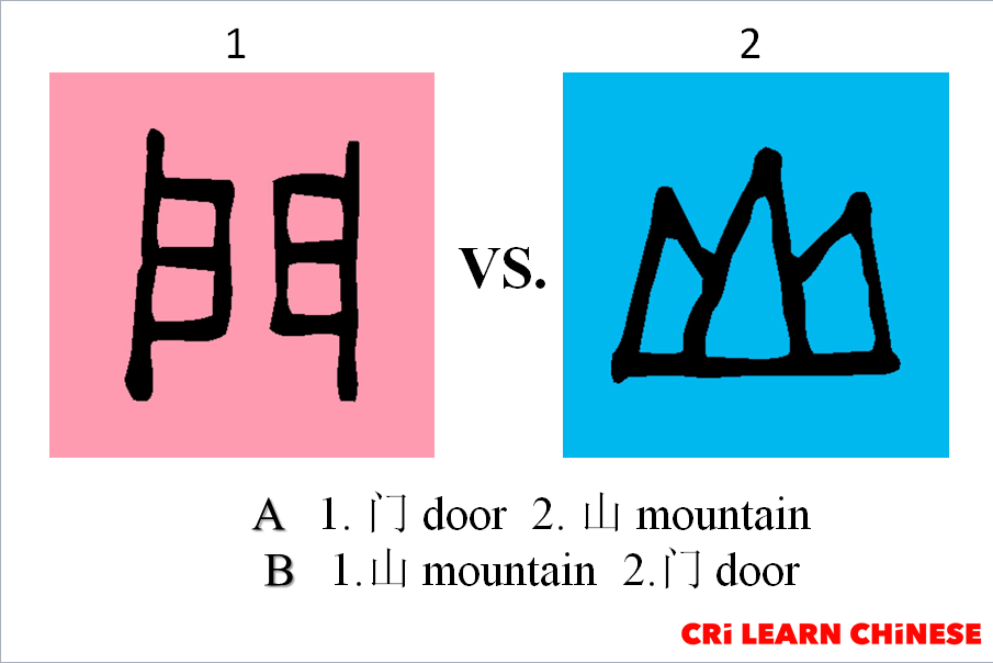 Learn Chinese - #看图猜字 It seems that Chinese people were...
