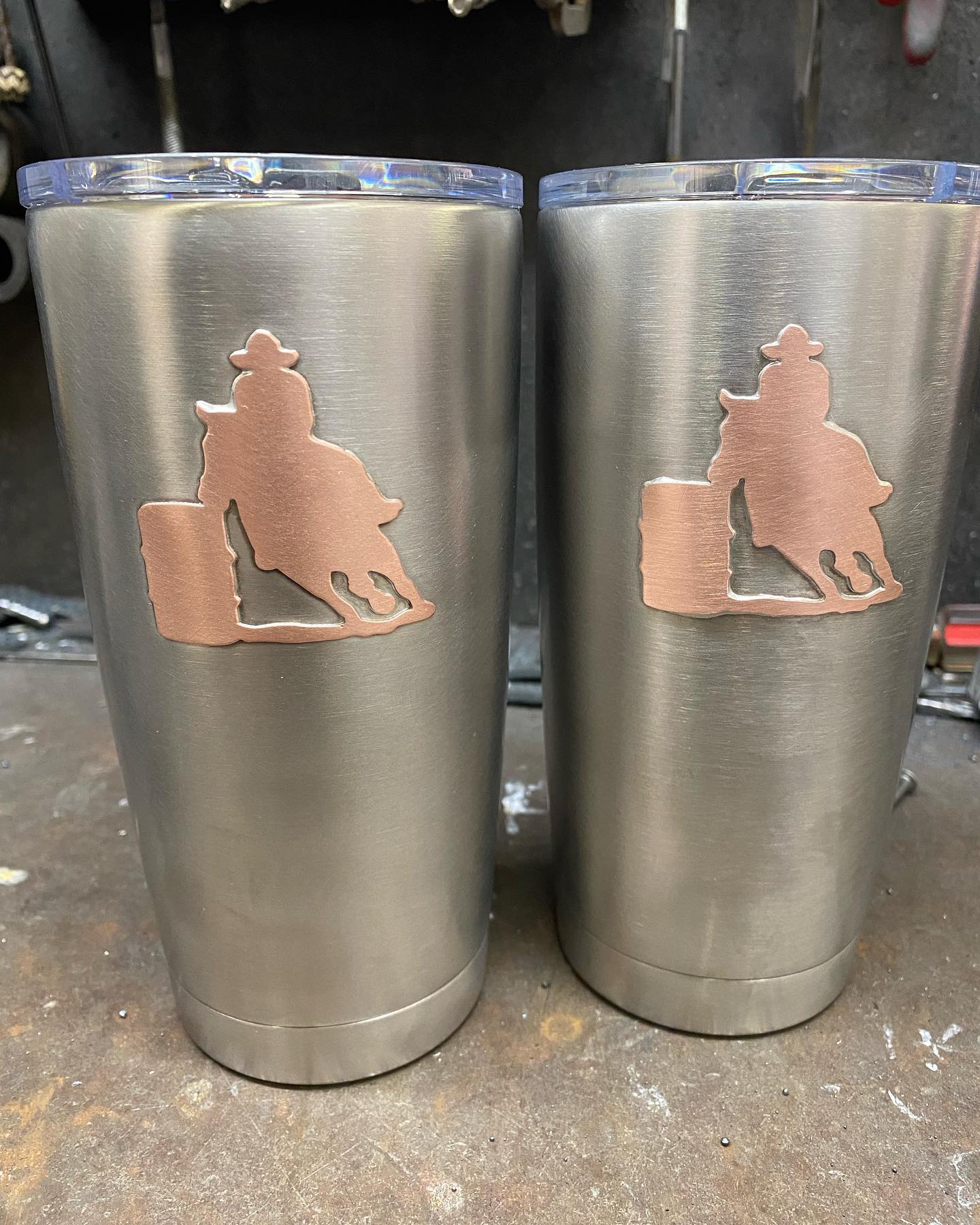 A couple barrel racer yeti... - Rasp spurs bits and buckles