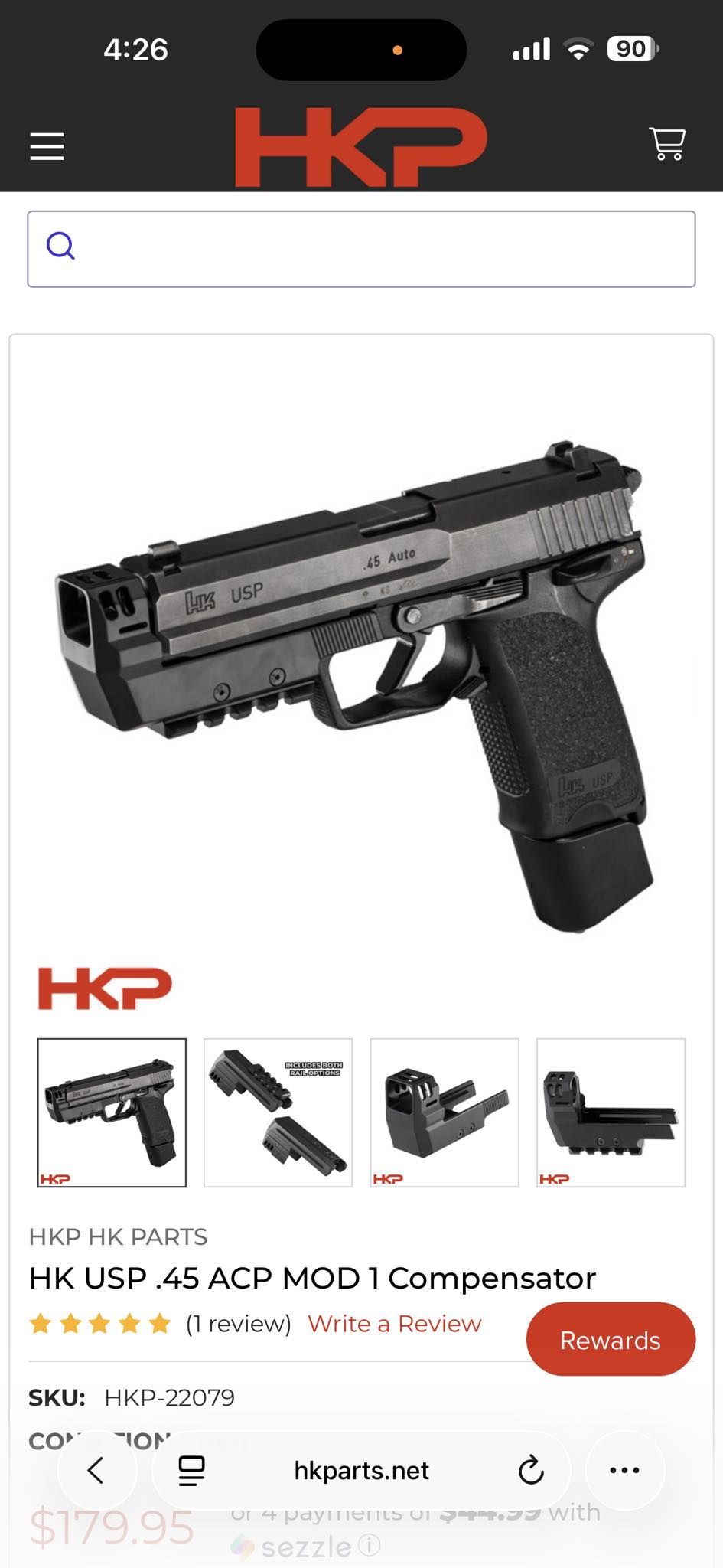 All Parts - Compensators / Matchweights - HKPARTS