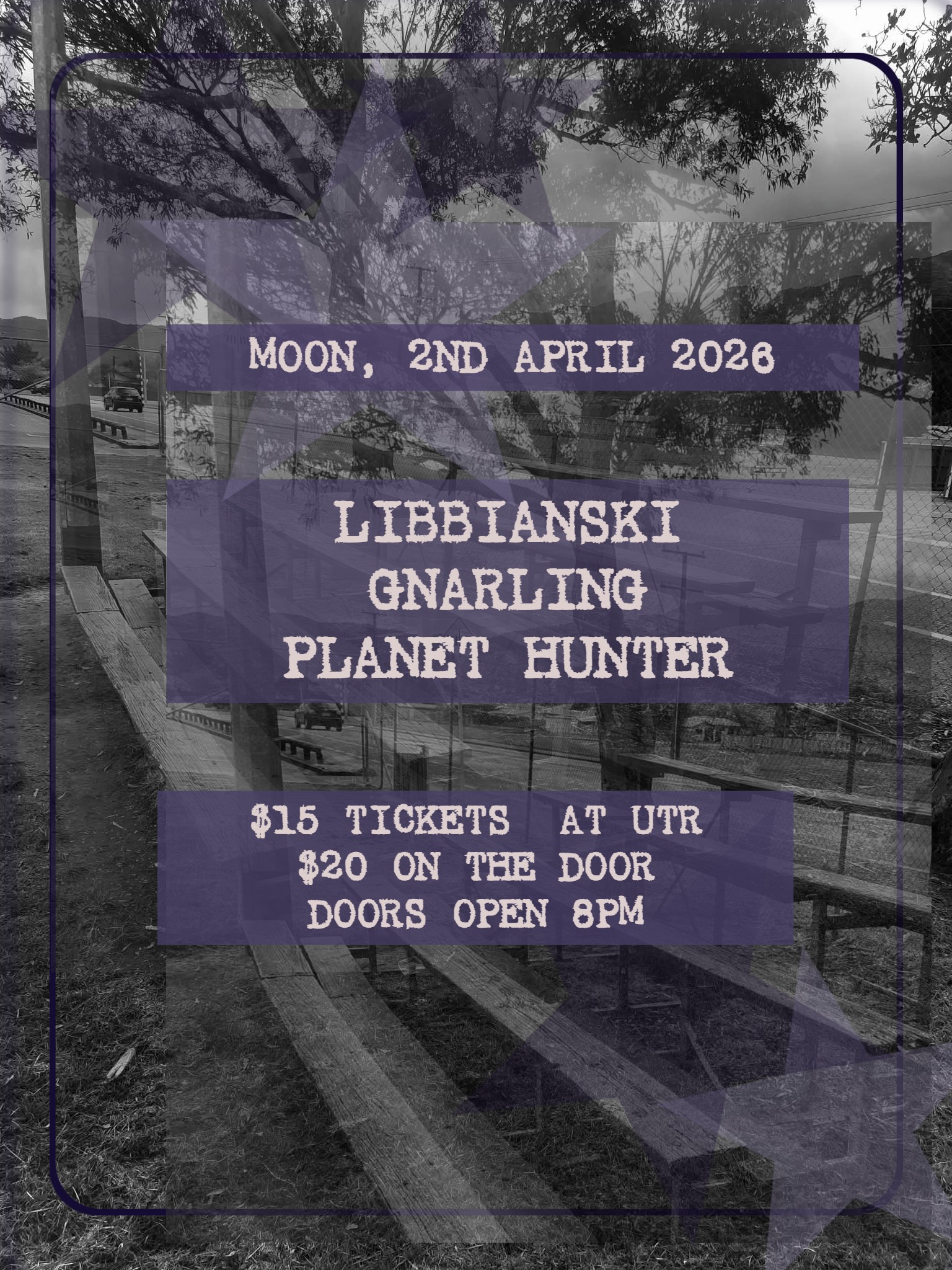 Libbianski @ Moon! With Gnarling & Planet Hunter