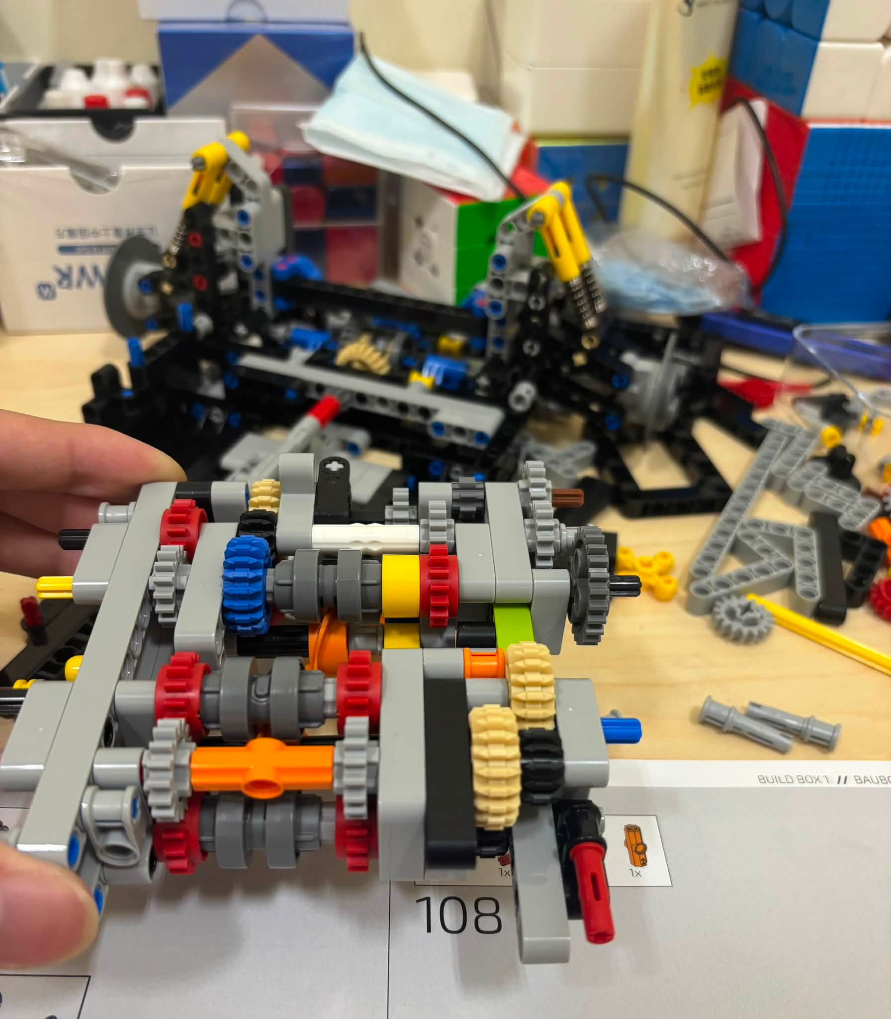 I love Lego Technic 1:8