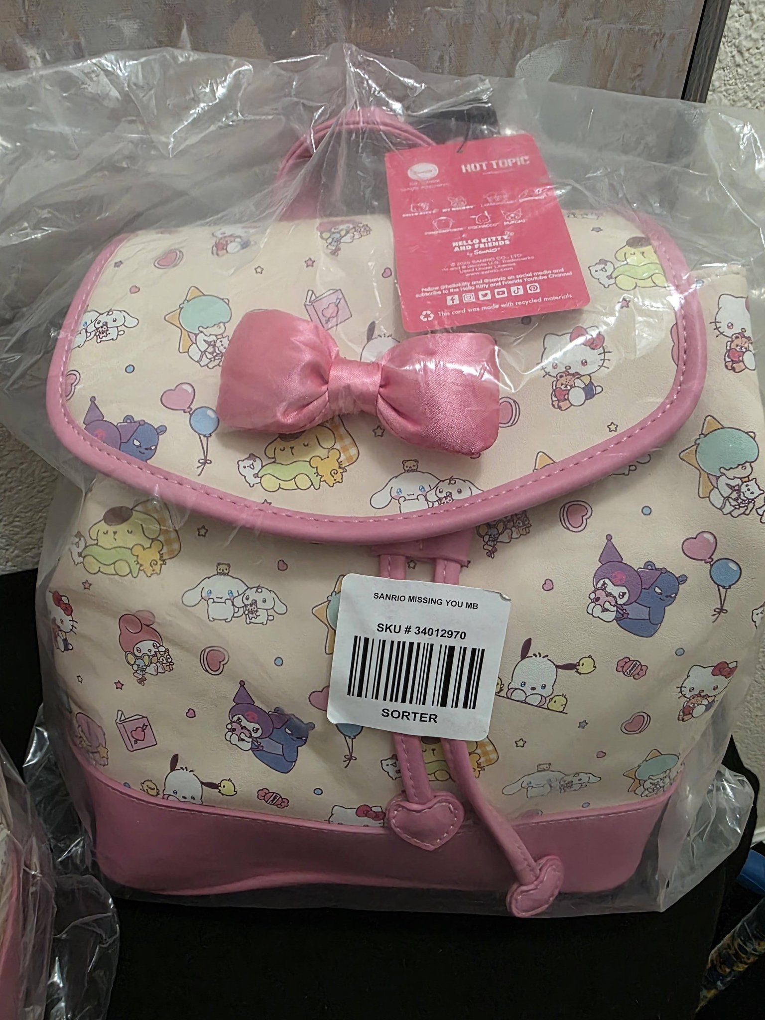hello kitty kiss backpack Sanrio 45932 School Bag with Double Handle Trolley, 17: Buy Online at Best Price in UAE Item will make great gift or an excellent addition to your collection LICENSED PRODUCT AGE 3+ Item Hello Kitty And Friends Magic