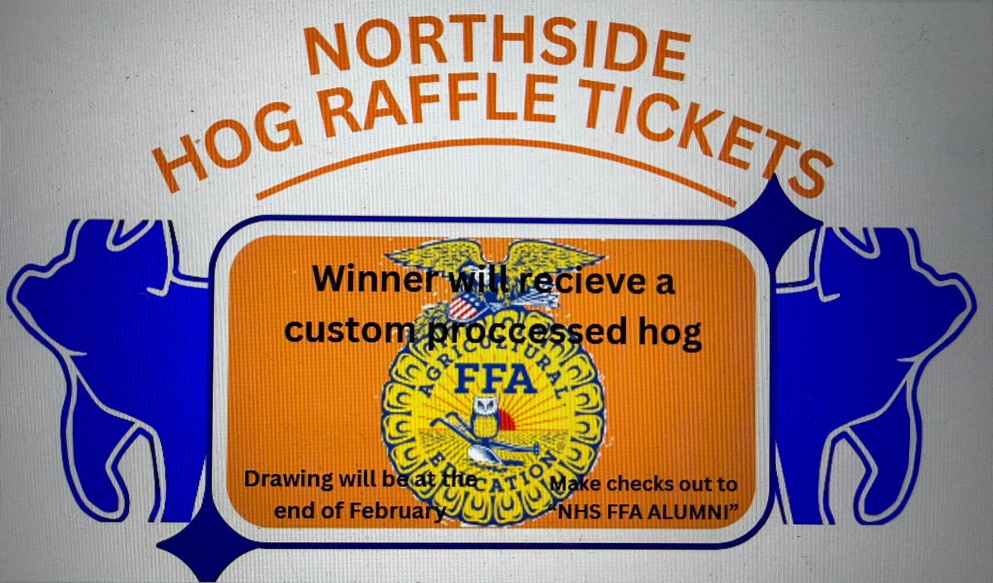 Danielle Brown - Hey everyone karsen is selling hog raffle... | Facebook