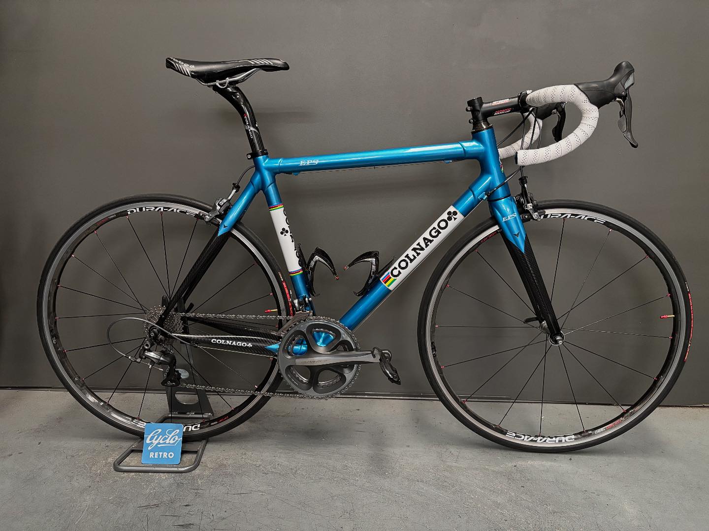 Beautiful build today, Colnago EPS in Zabel Blue Team Milram with