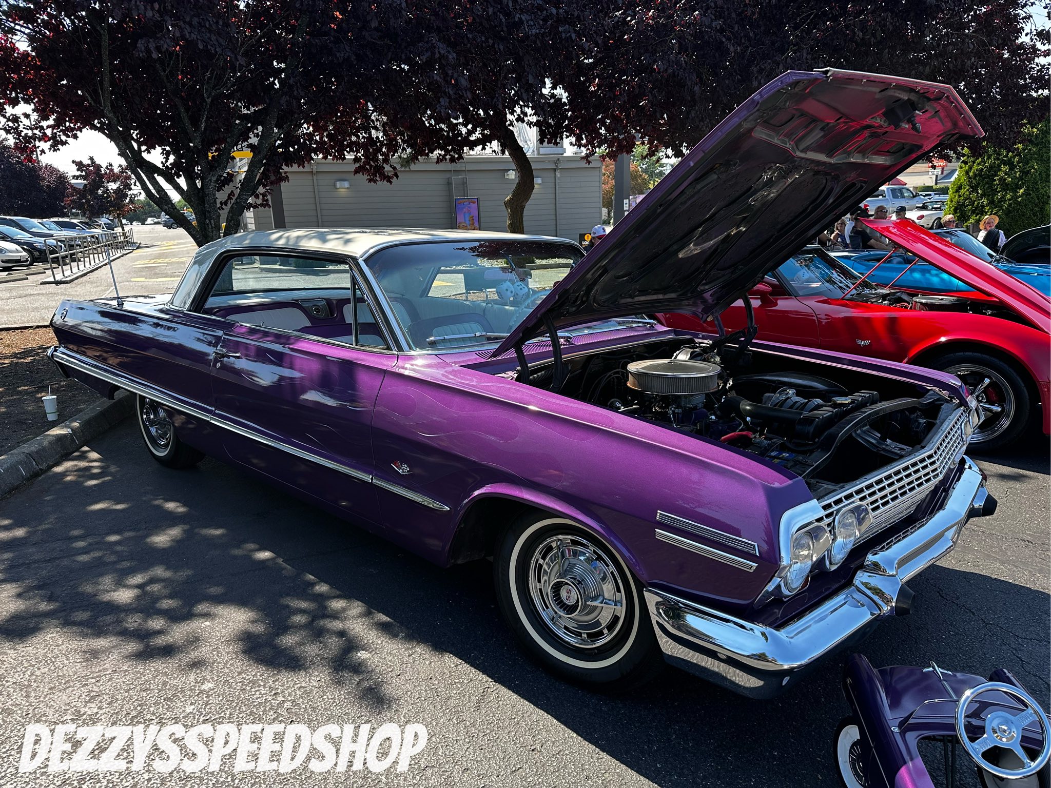 bcc_zach 1000hp '63 Impala 'Sexxy Red' ✨ ——— #SolidWhipzLowriders