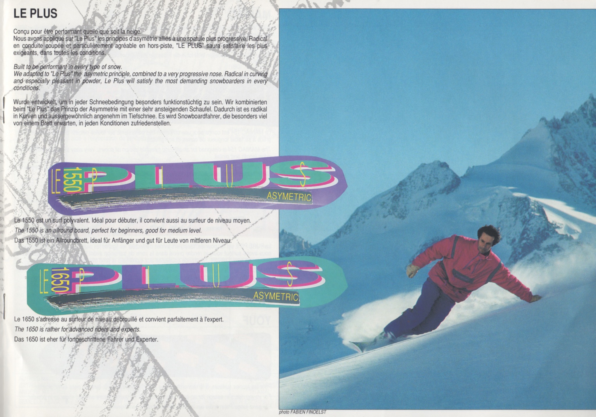 HOT SNOWBOARDS 91-92 Take the Best! 当時のアルペン種目で強かった
