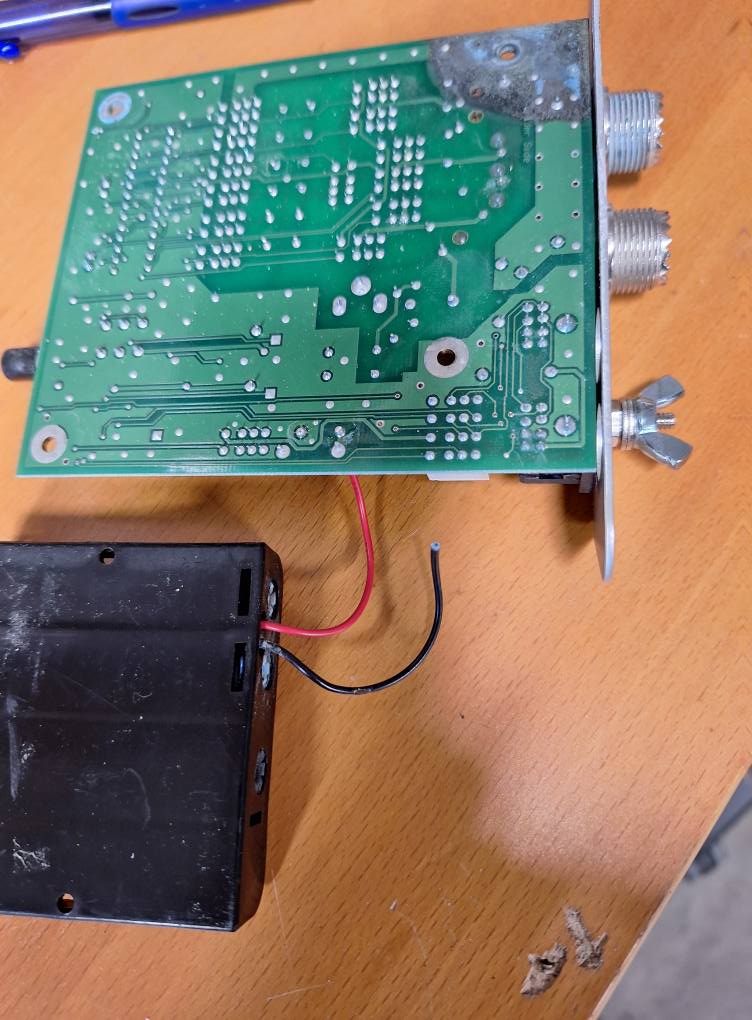 Repairing LDG Z-817 tuner power connections