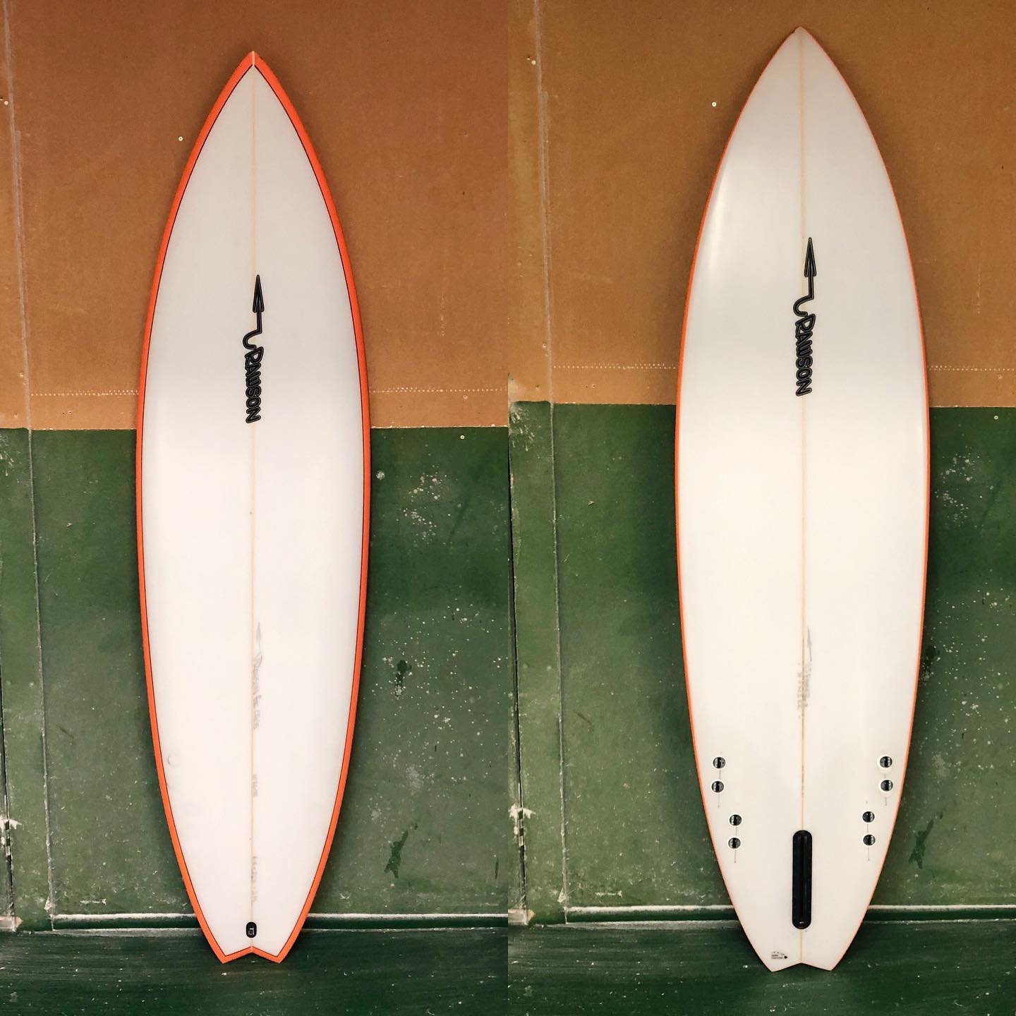 Rawson - 5 Fin “Bonzer” Bottom 6