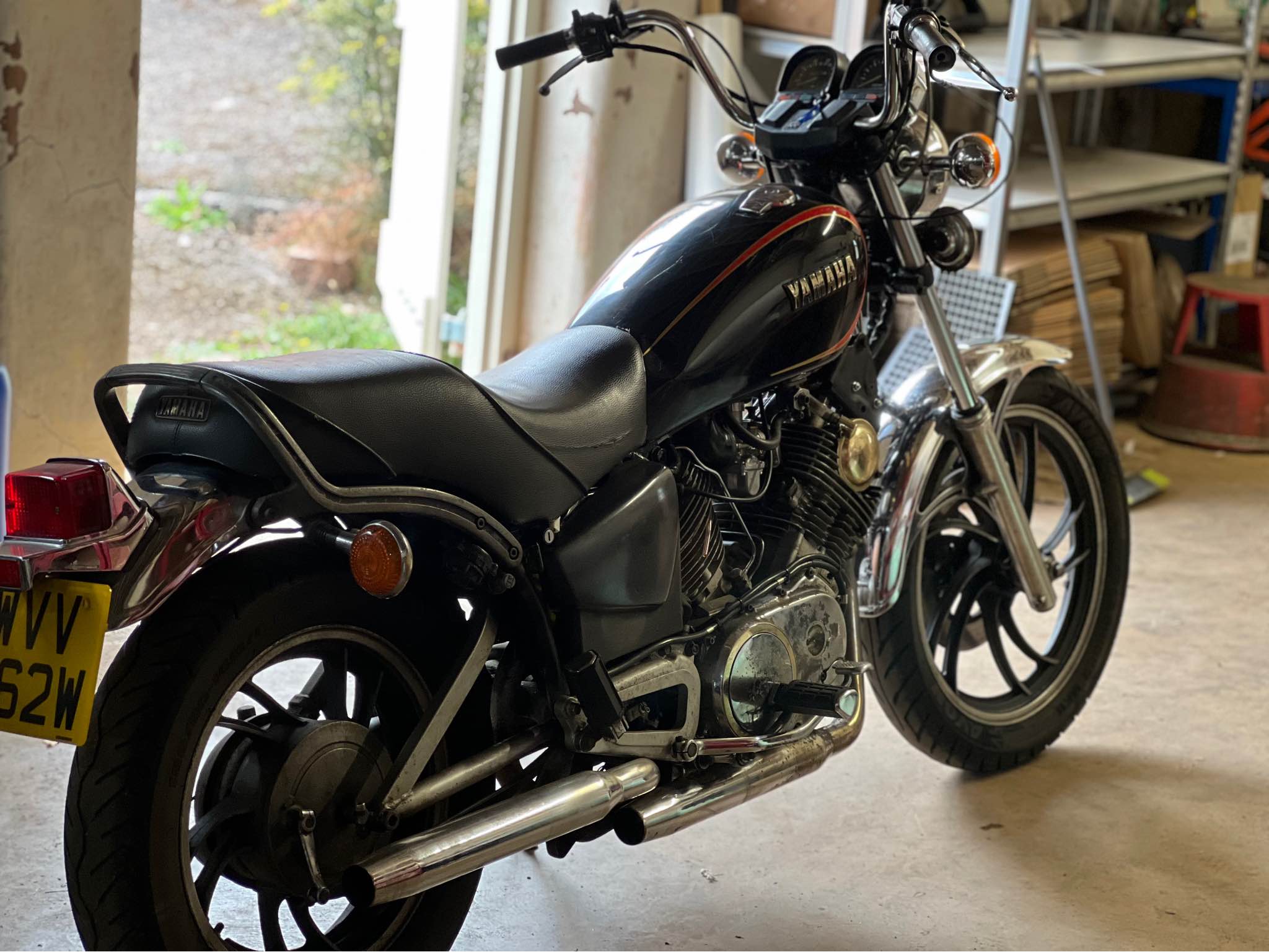 No Reserve: Modified 1981 Yamaha XV750 Virago for sale on BaT Auctions