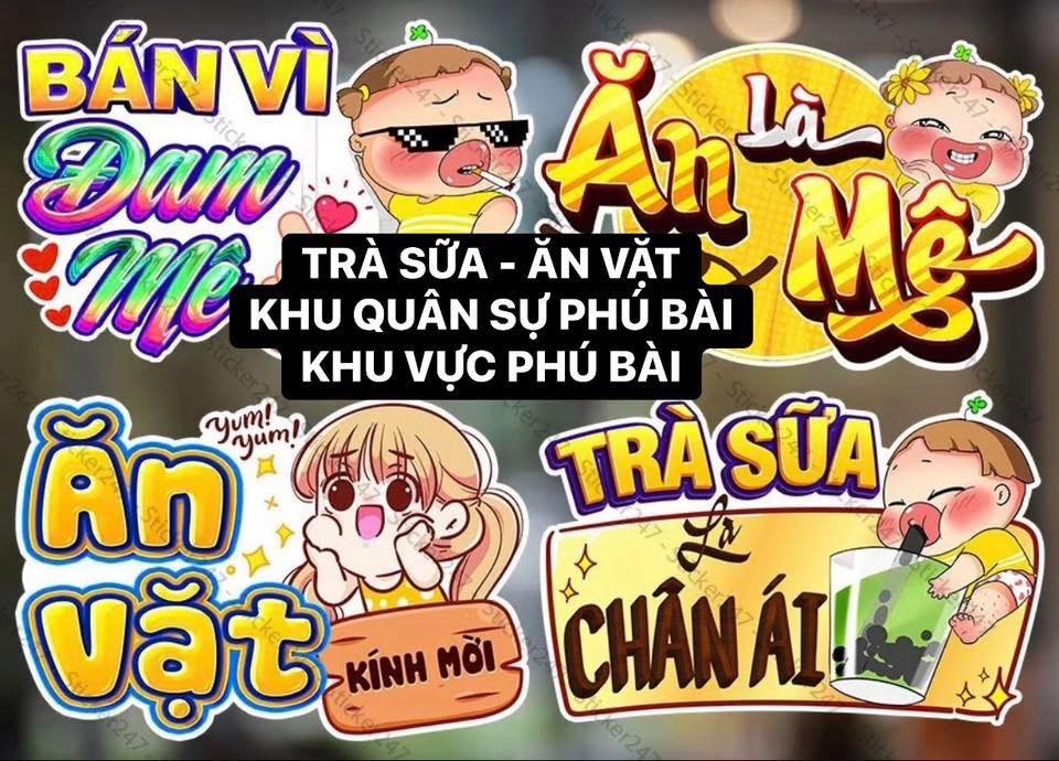 Ăn Vặt Trà Sữa khu Quân Sự Phú Bài | Chào mừng bạn đến với “Thế giới ...