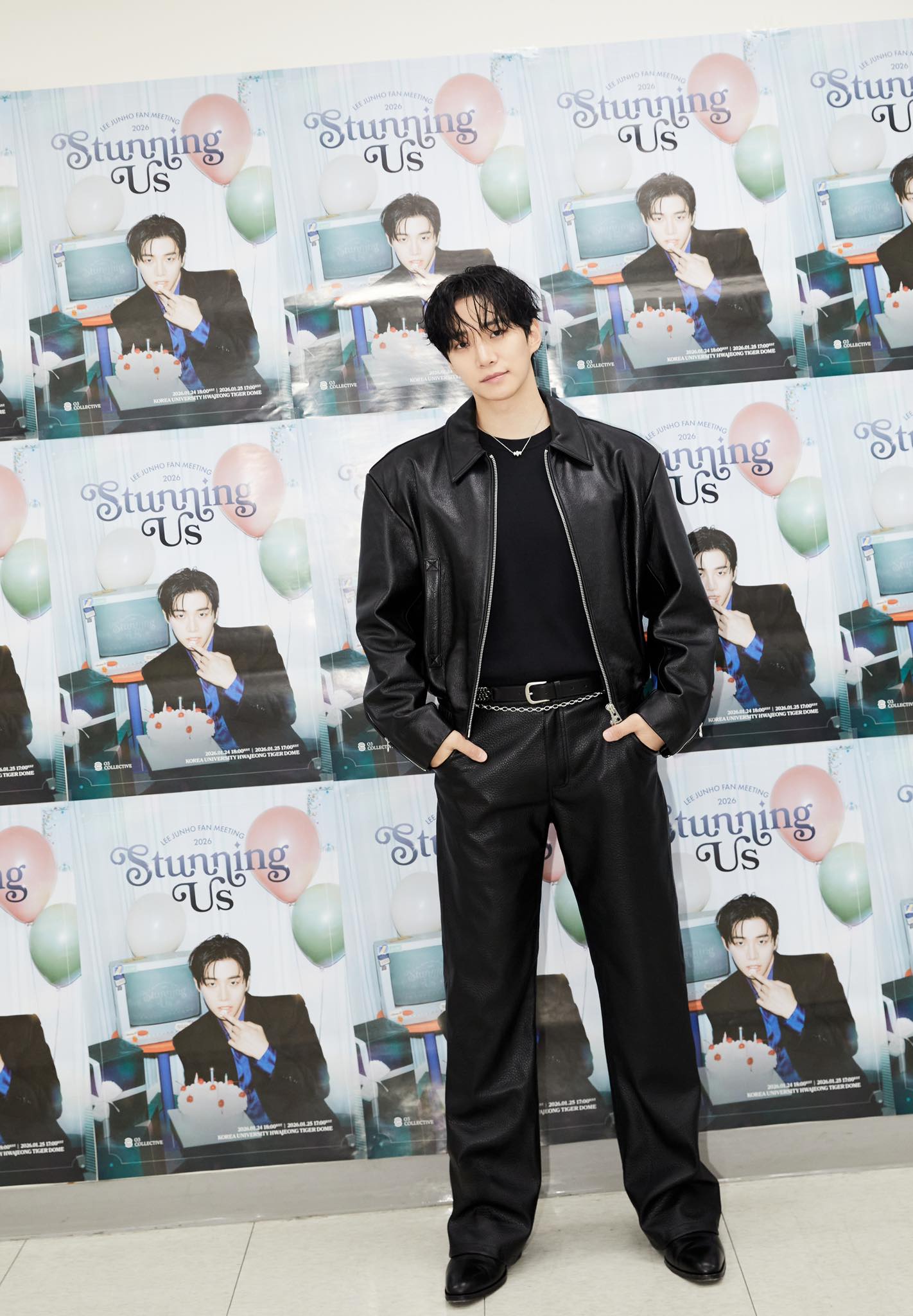 Lee Jun-ho Releases Teaser Image for 2026 Fan Meeting “STUNNING US