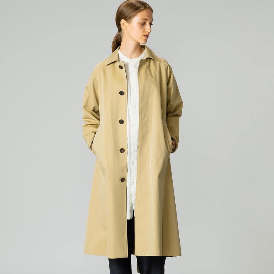 Bshop ビショップ Ticca リバーシブル ステンカラーコート No Taia 072 Size F فيسبوك