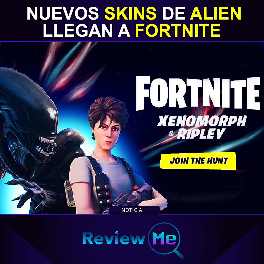 Review Me - ¡SKINS DE ALIEN LLEGAN A FORTNITE! 🔥🎮👽...