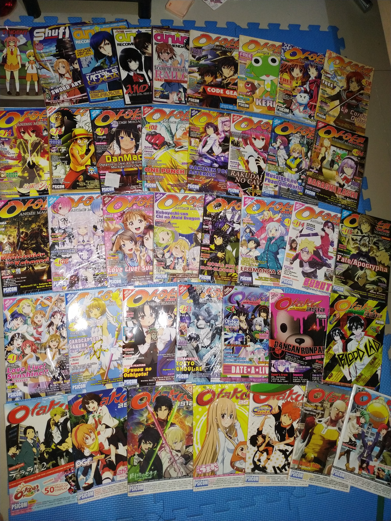 Otaku Vault mini magazines featuring Yuyu Hakusho for sale