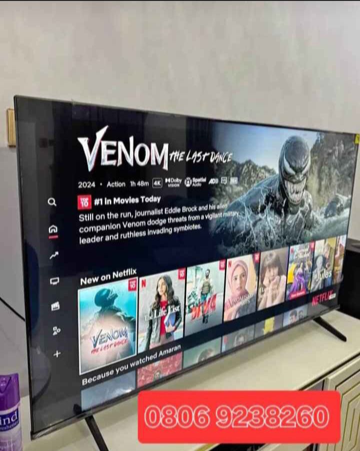 Brand new 65inches SMART LG TV with built-in WiFi, Bluetooth