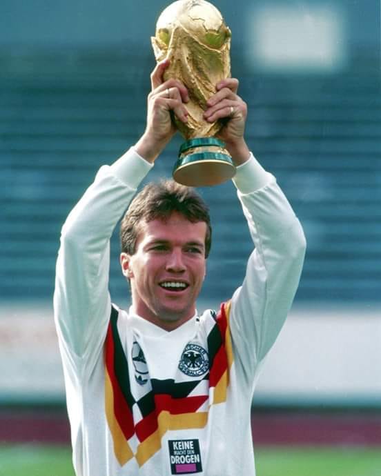 Lothar Matthaeus, a giant of midfield for West Germany Winner of