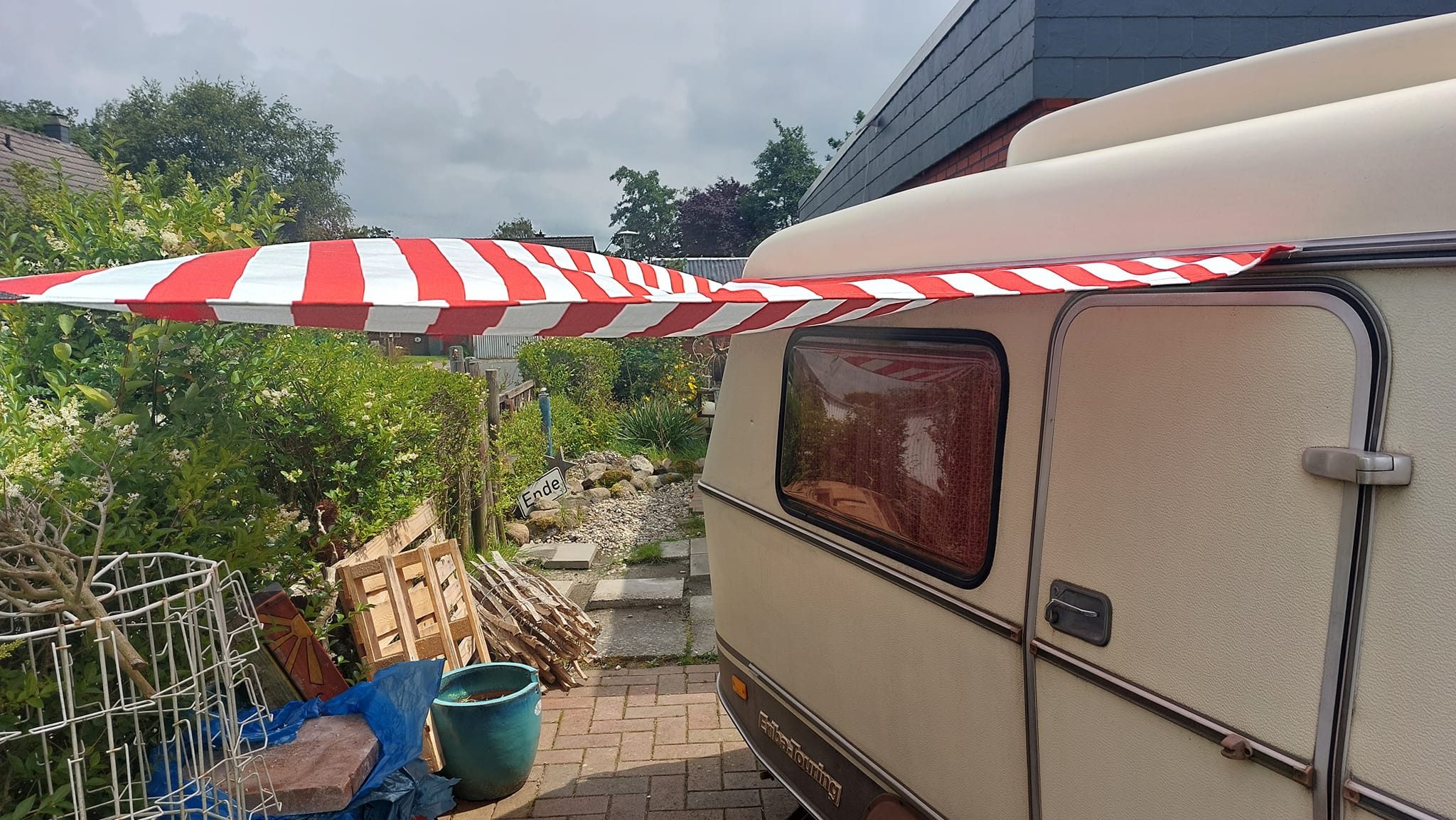 markise foxwing 270° Awning Australian made Windhager Sonnensegel Adria Dreieck Add a few Awning Color:Anthrazit