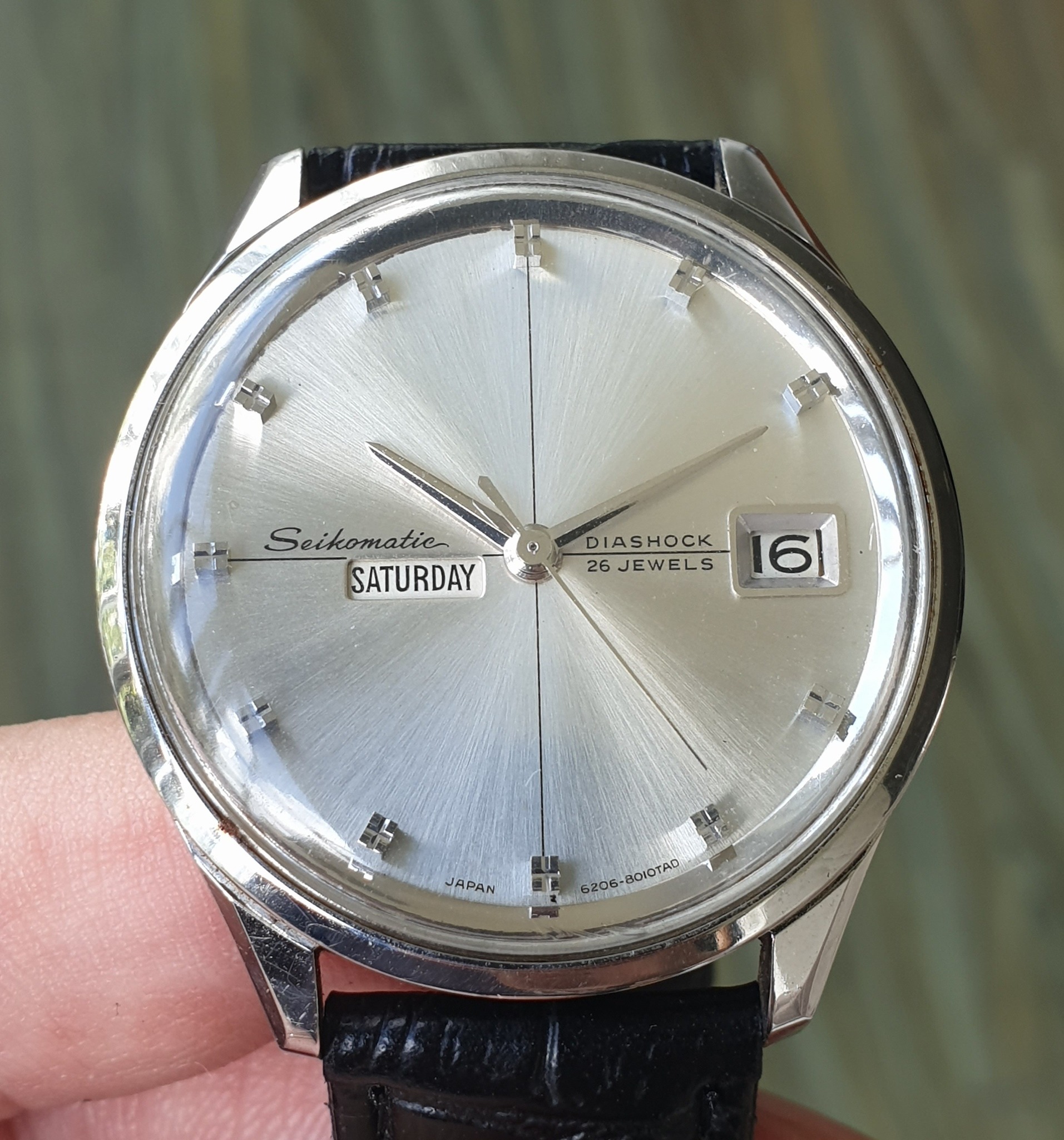 Seiko 6206-8130 “Seikomatic Diashock 26 jewels