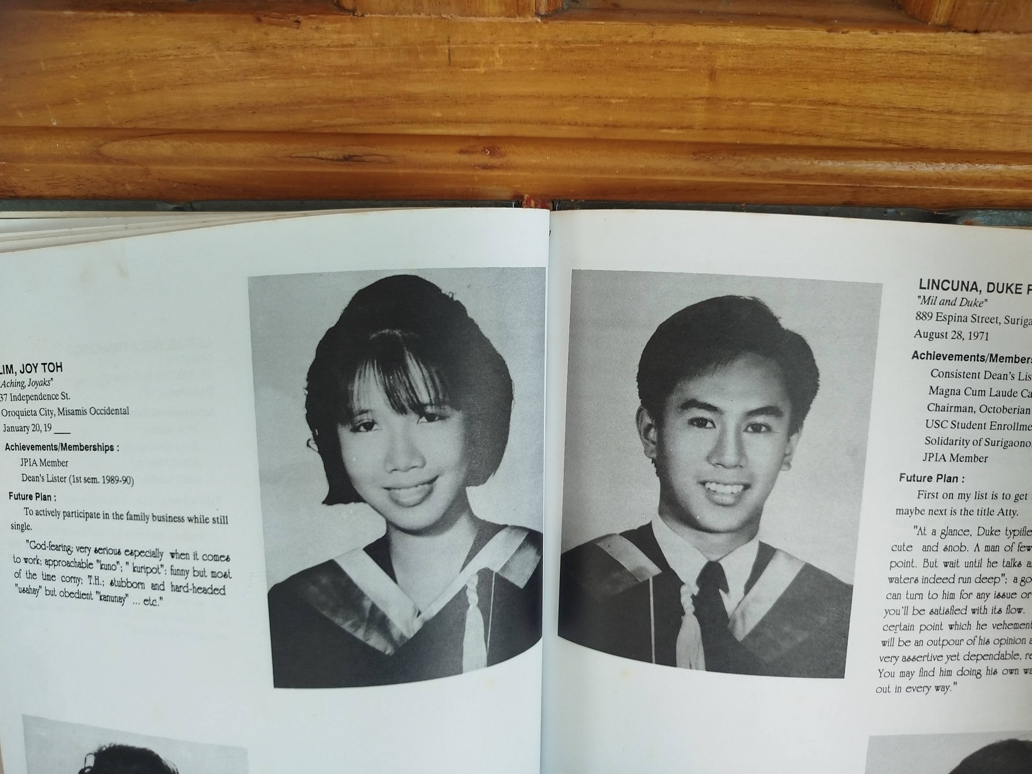 Among duha ka pambato sa college... - Myrna Alcantara Rojas | Facebook