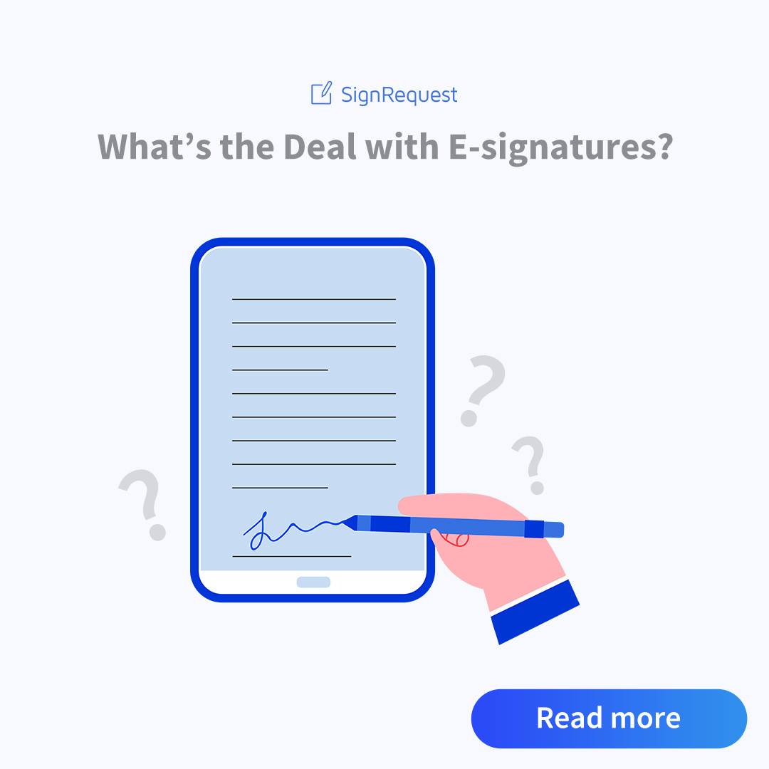 SignRequest - Do you still have some question marks floating over your ...