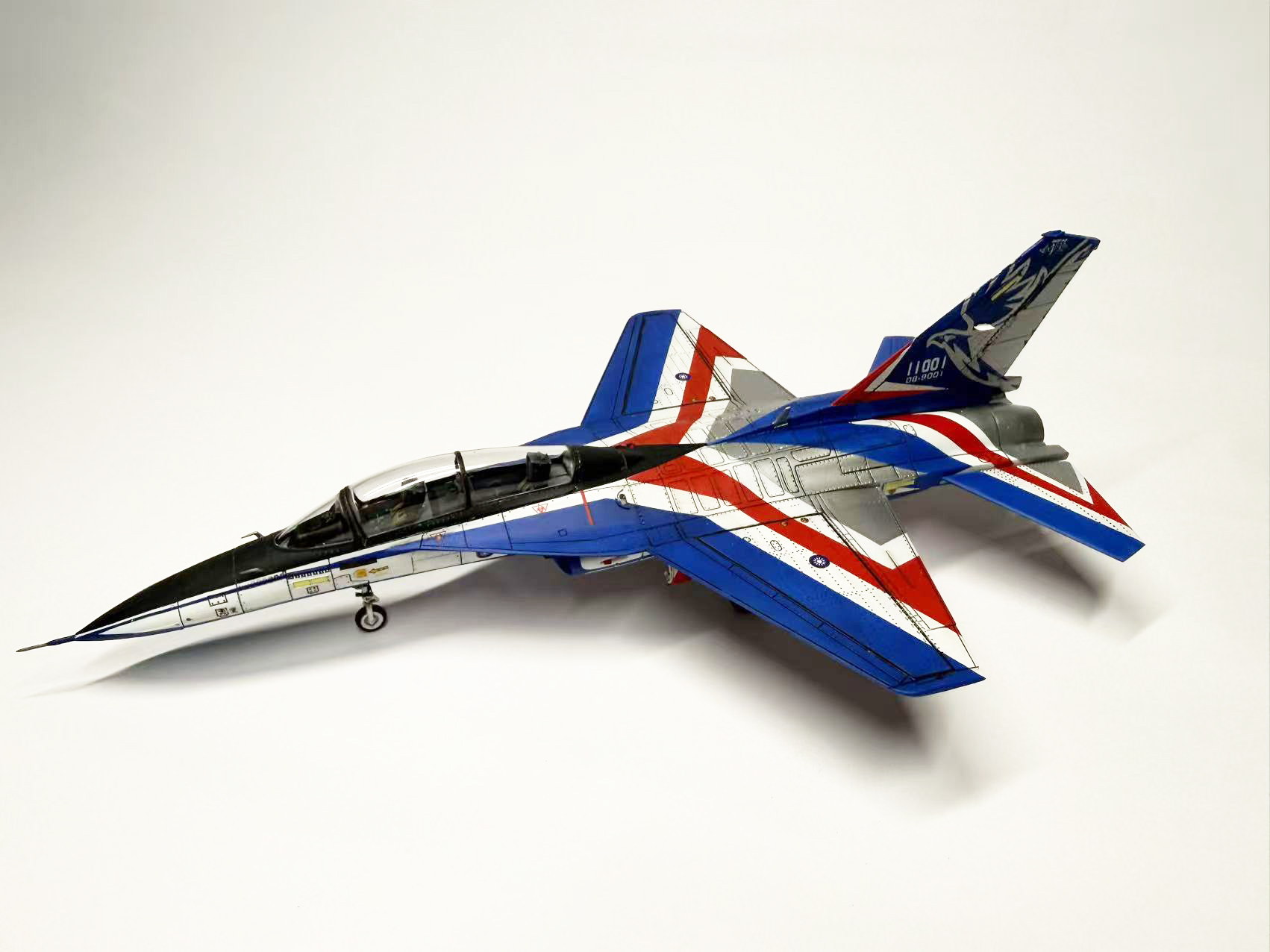 Taiwanese air force f-ck-1 model kit