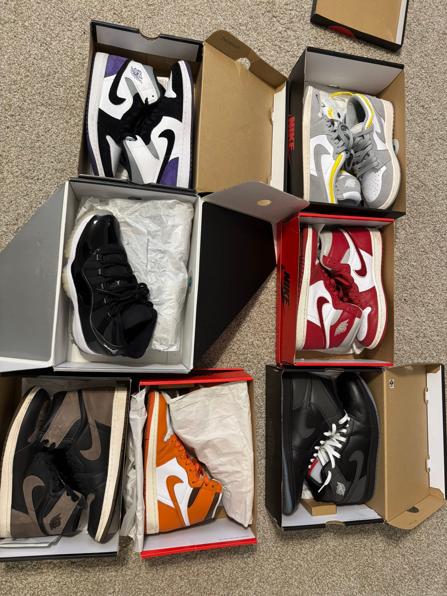 6 ,7 ,8 sizes gettem quick and please don't ask if they are real