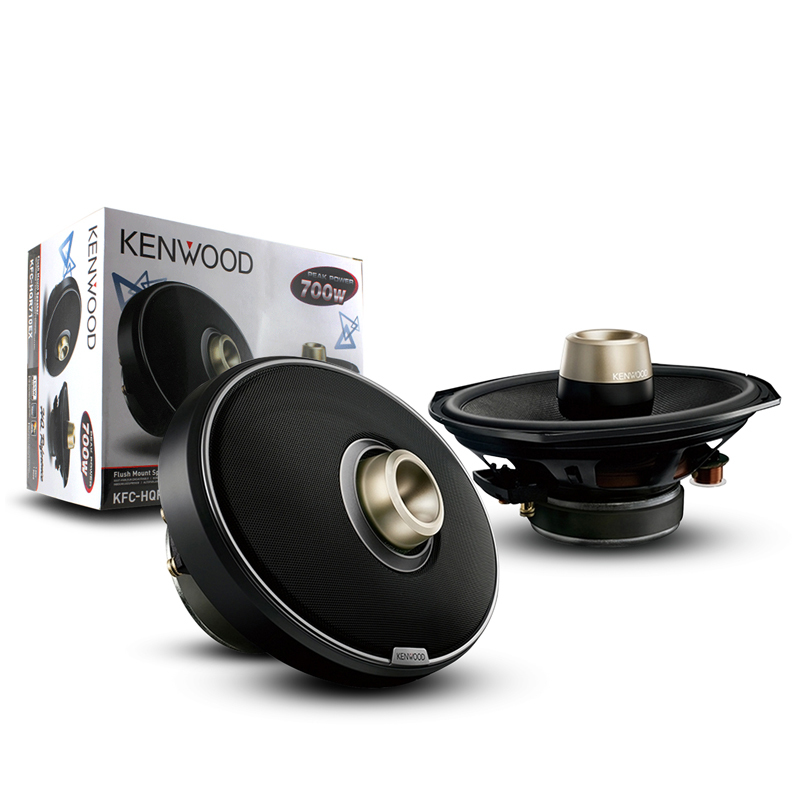 Kenwood high spec KFC-HQR710Ex powered by BLAUPUNKT GTR 275 2 way