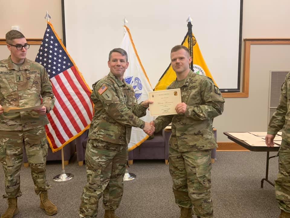 NMU Army ROTC - The Silver PT Award recognizes Cadets in...