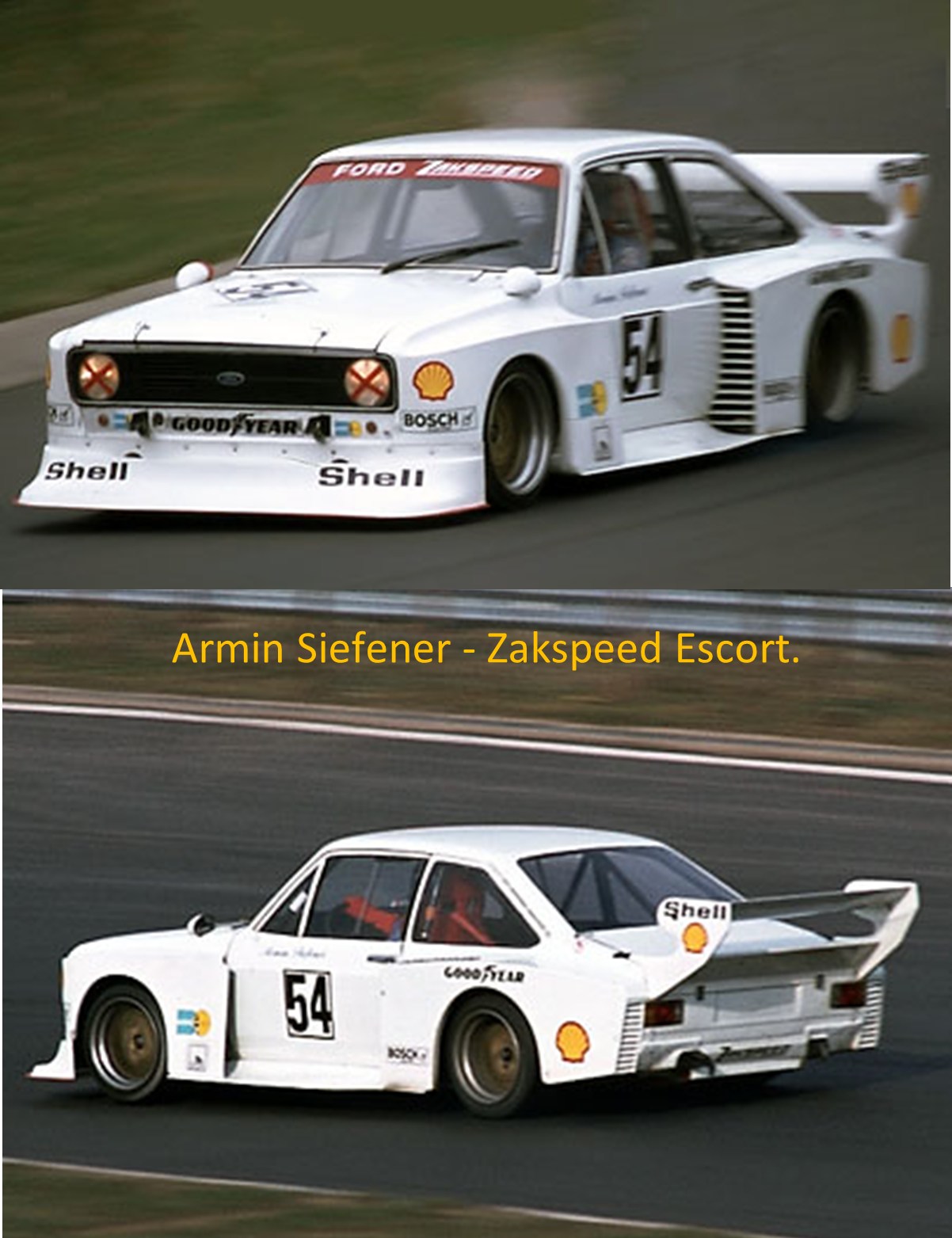 ミニカー FORD CAPRI RS TURBO NURBURGRING DRM 1981 Diecast model