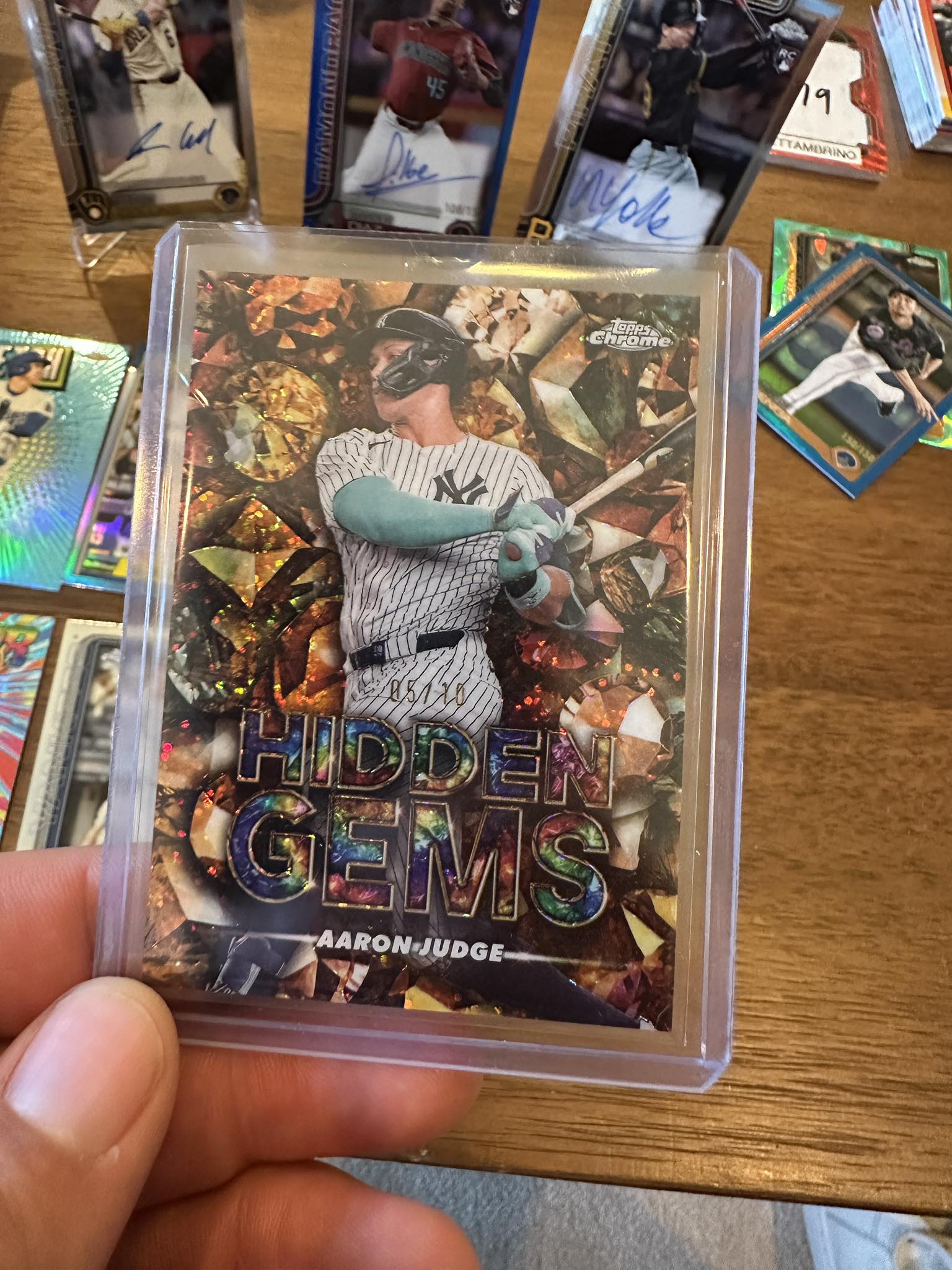 2017 topps gypsy queen judge auto