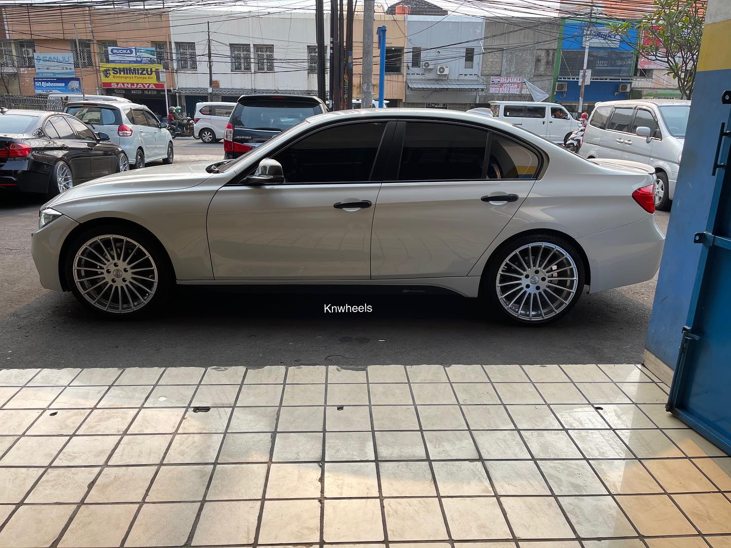 Customer Bmw F30 + hamann anniversary evo 20
