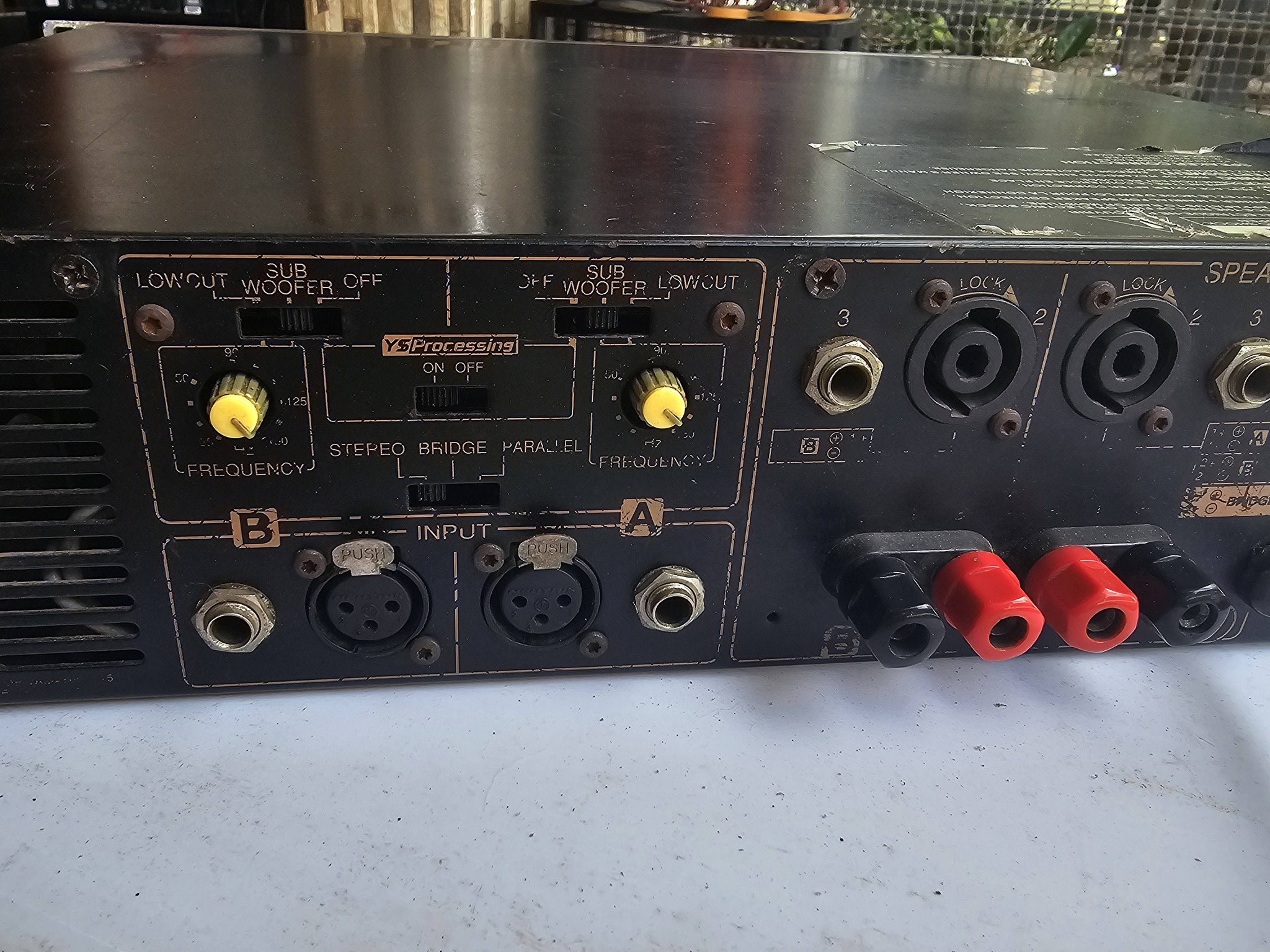 Yamaha p5000s amplifier