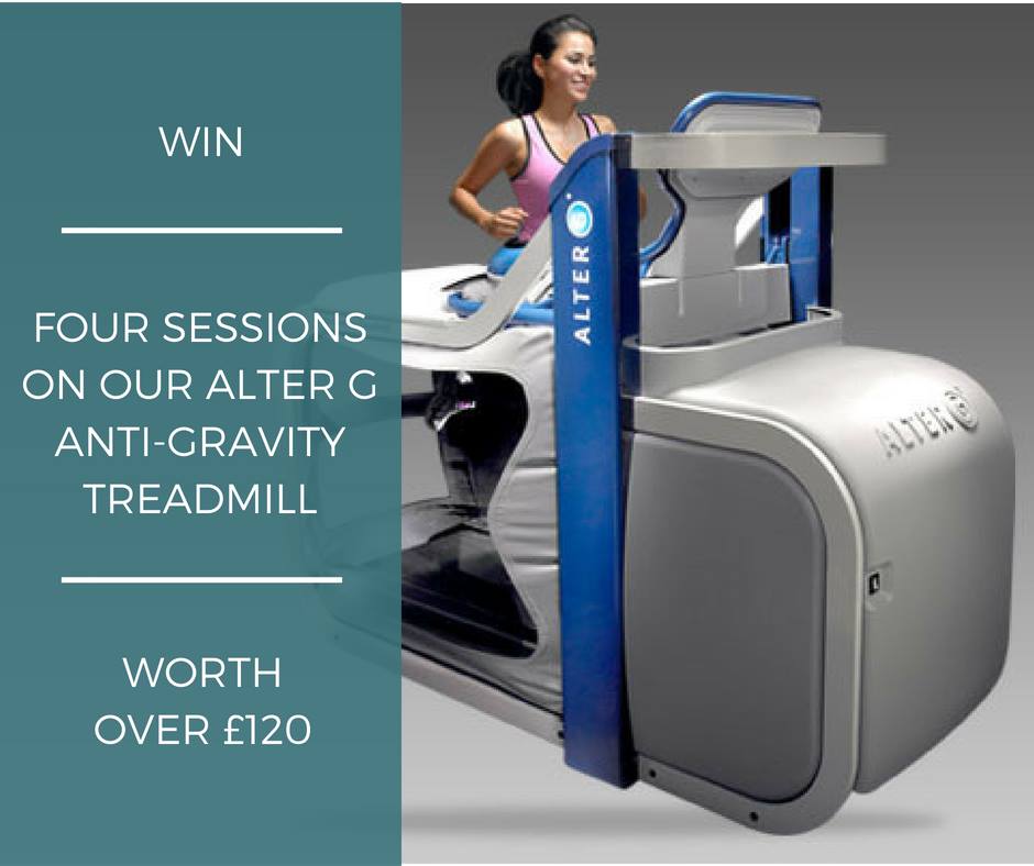 Ross - - COMPETITION TIME - Win four sessions on our Alter G Anti ...
