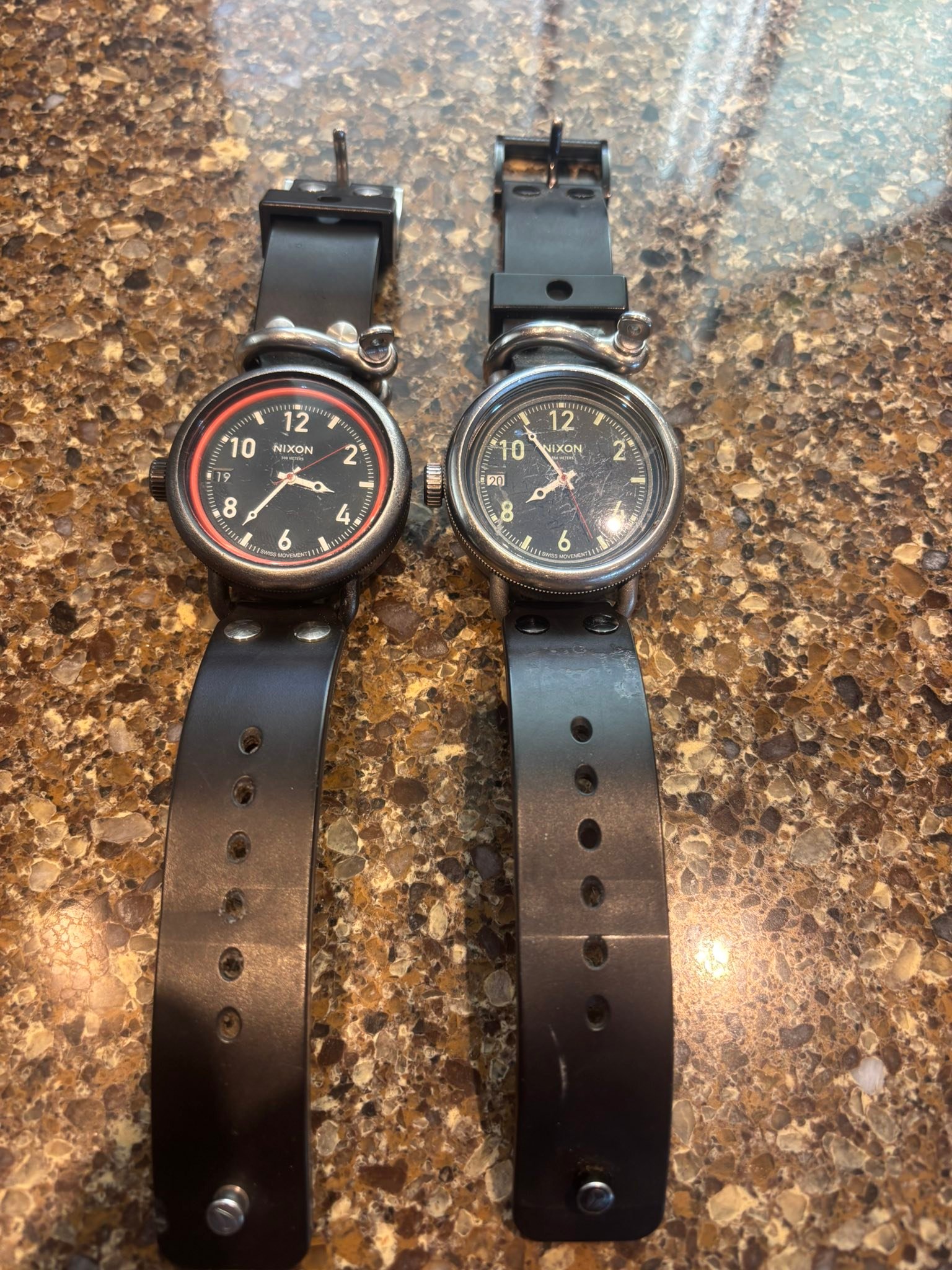 Where can I find the Nixon Battle Station “October “ rubber watch 