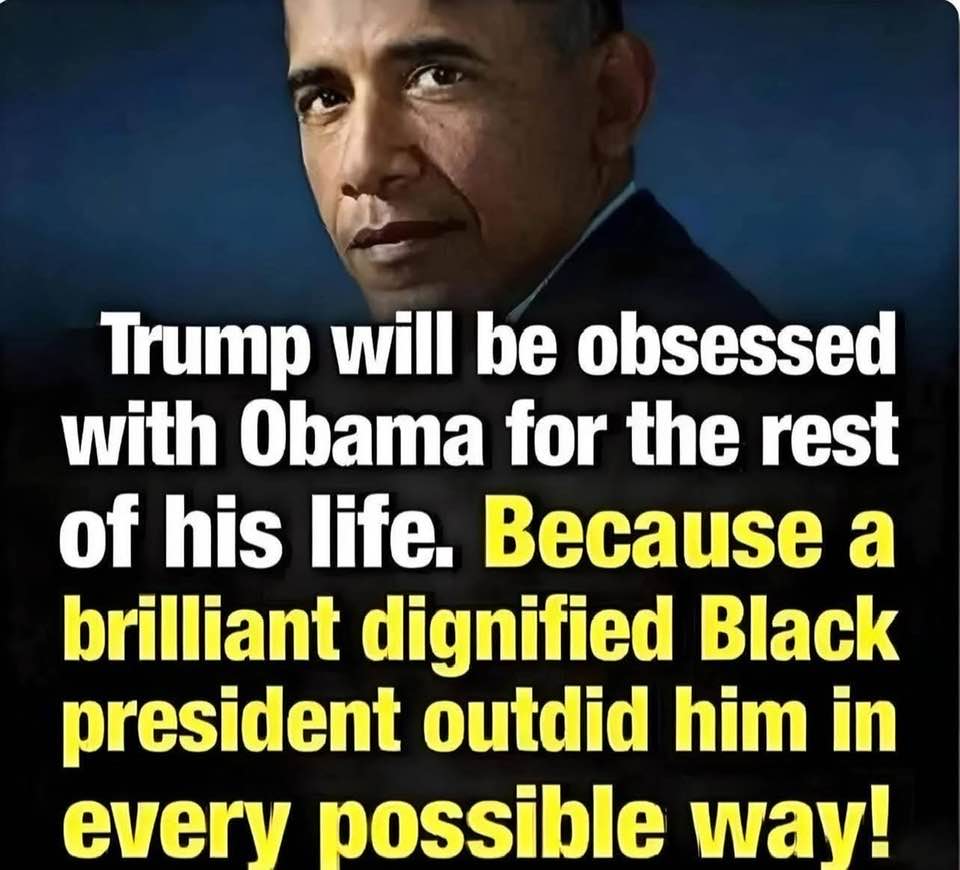 Jack Durkin - Obama lives rent free in Trump’s brain … | Facebook