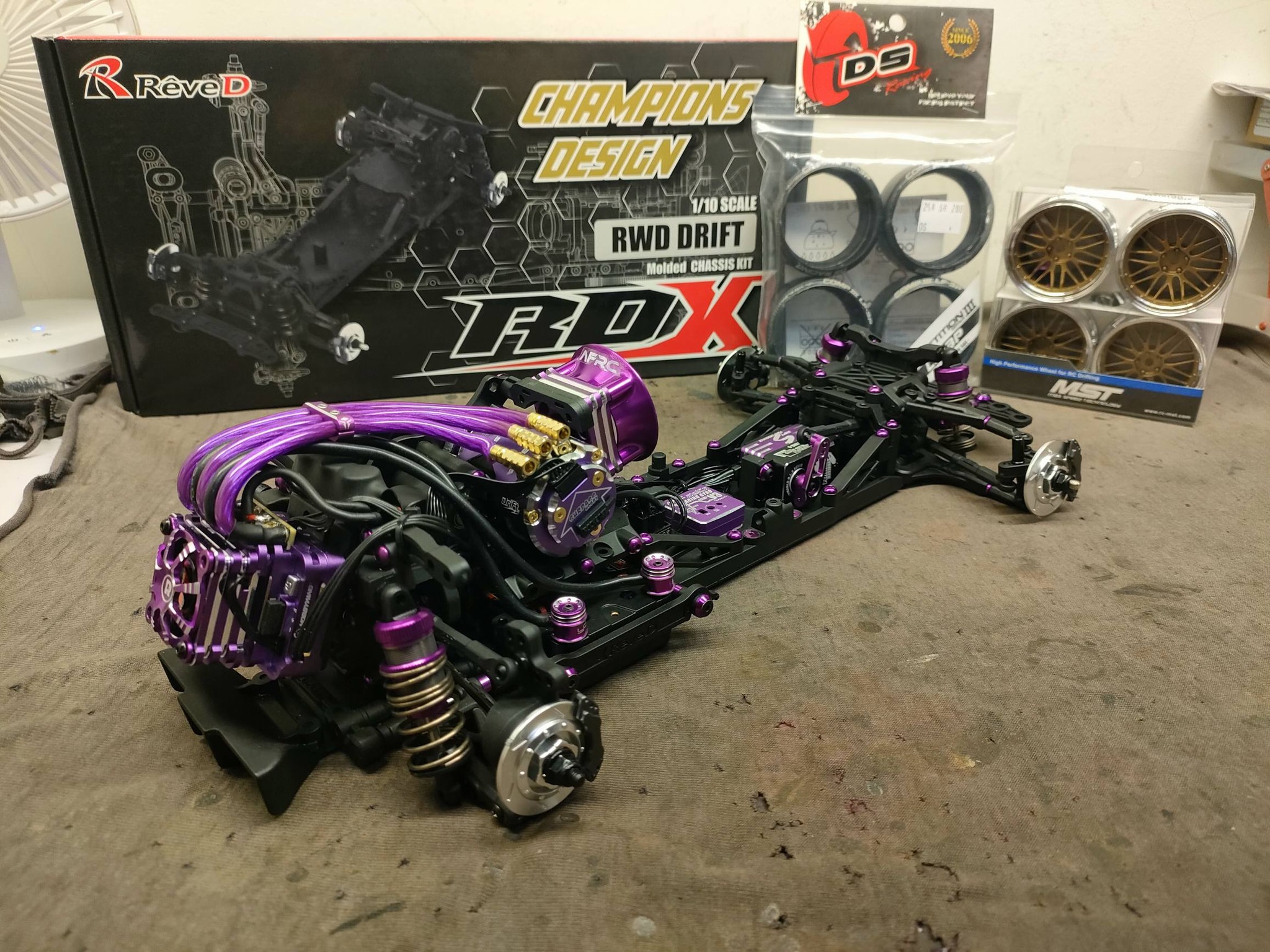 First RC drift car with RDX kit