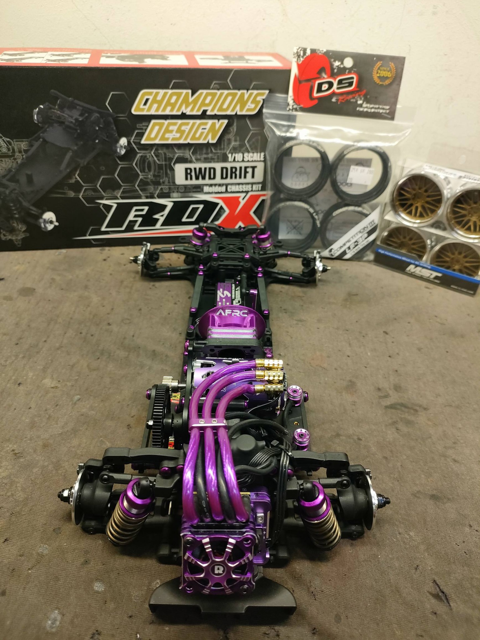 First RC drift car with RDX kit