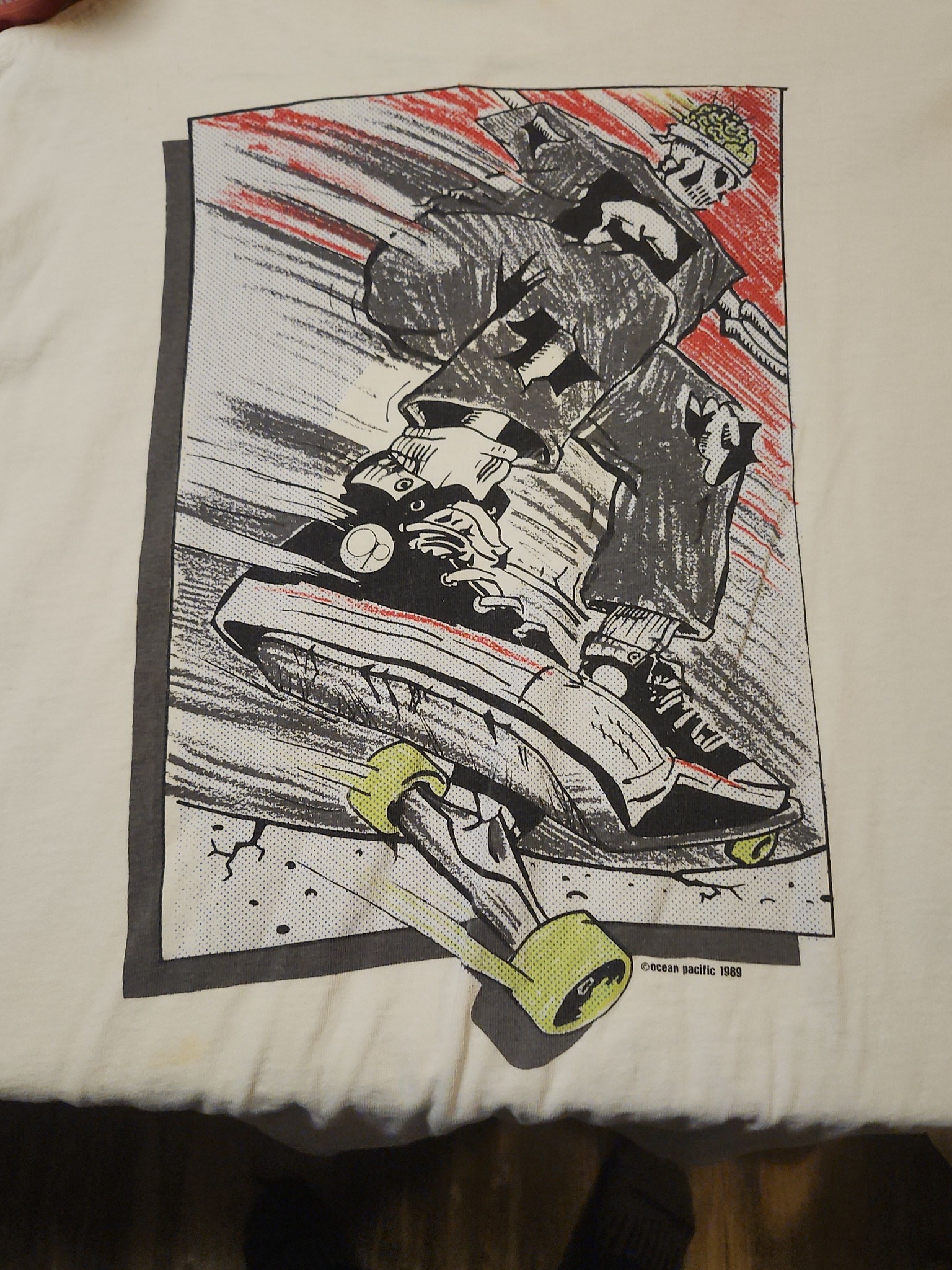 vintage ocean pacific 1989 t-shirt for sale